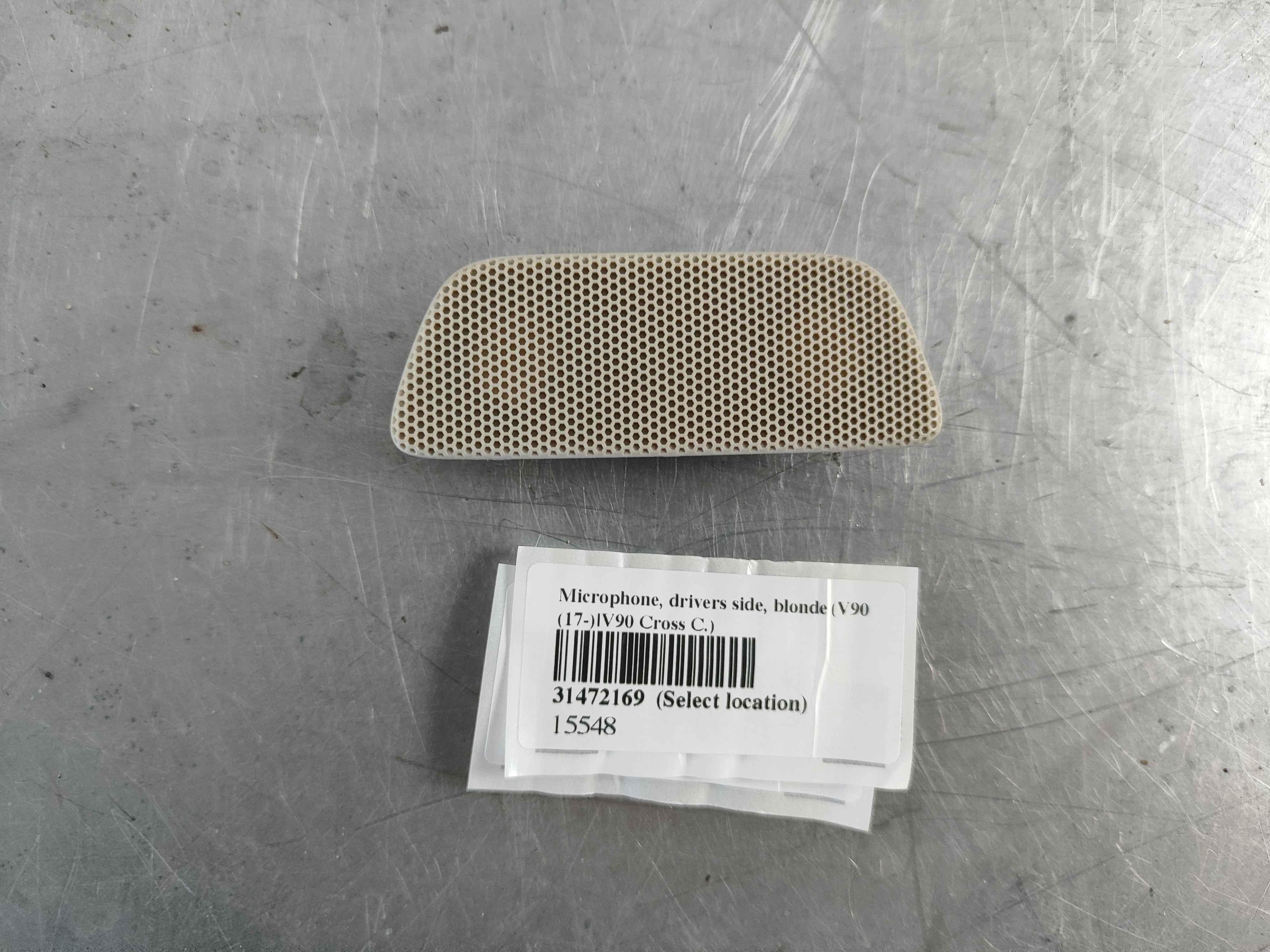 Microphone, drivers side, blonde (V90 (17-)|V90 Cross C.)
