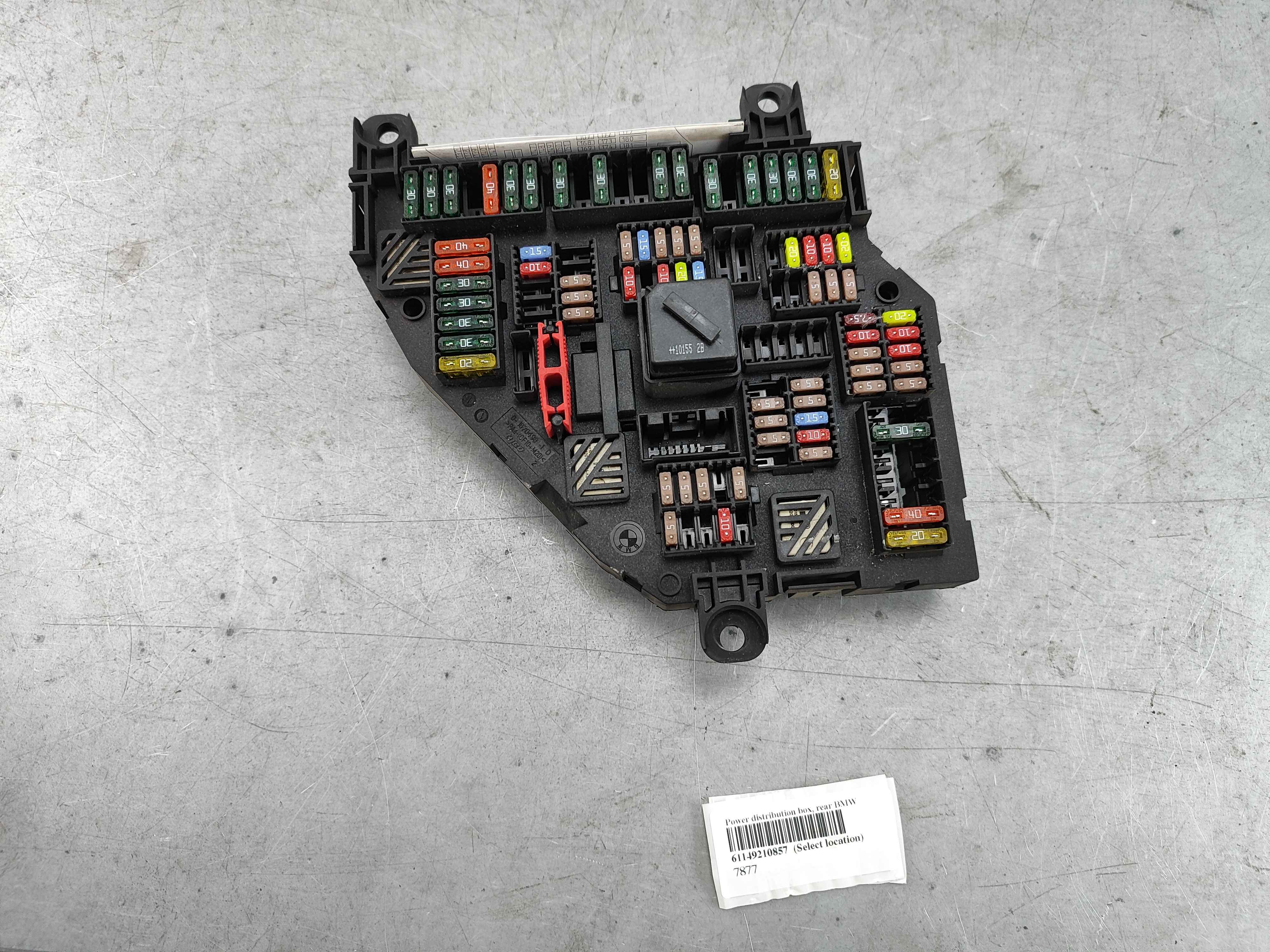 Power distribution box, rear BMW