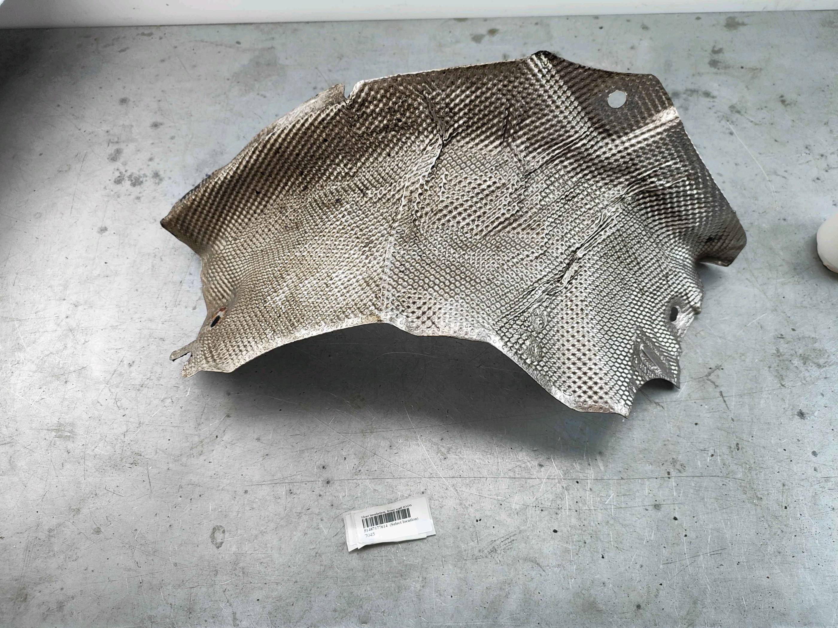 Heat insulation, front wall BMW