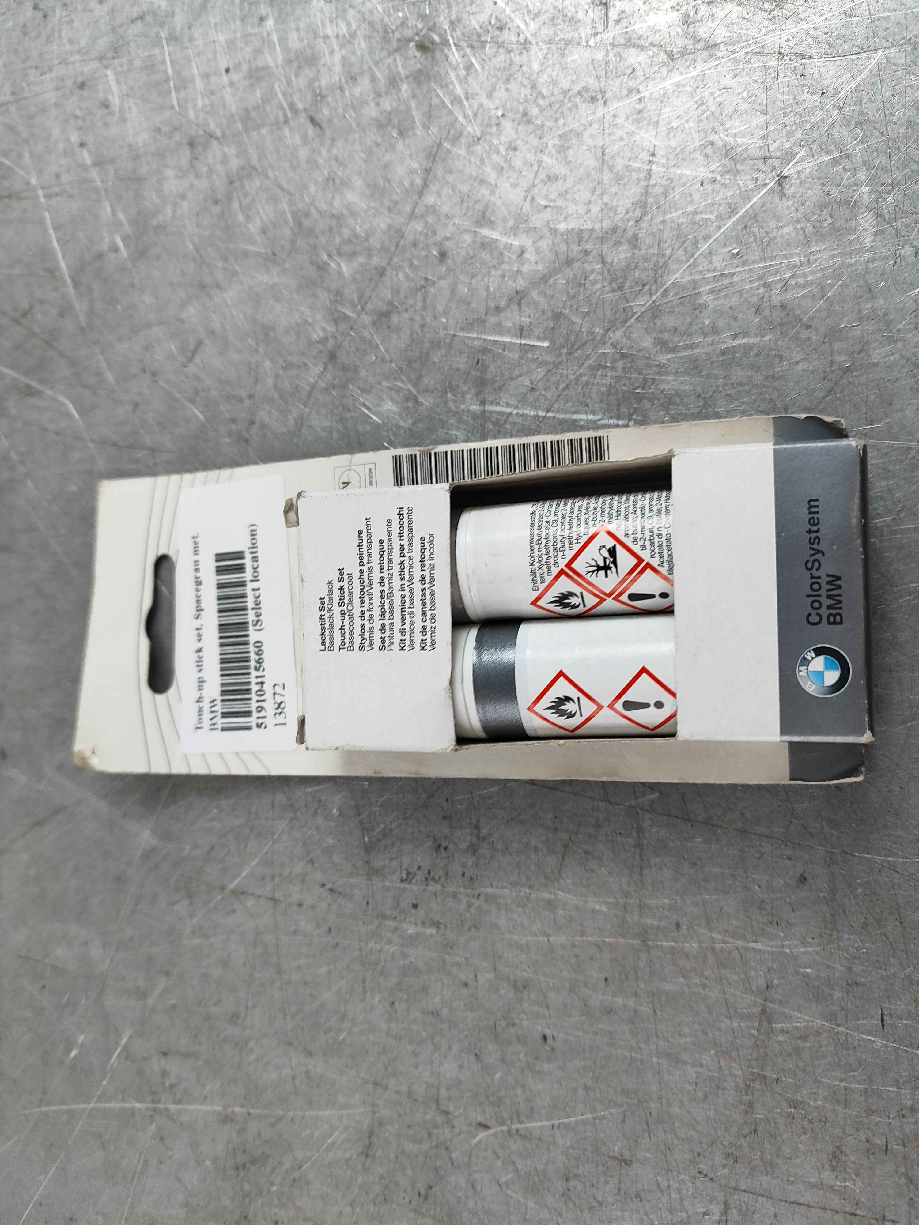 Touch-up stick set, Spacegrau met. BMW