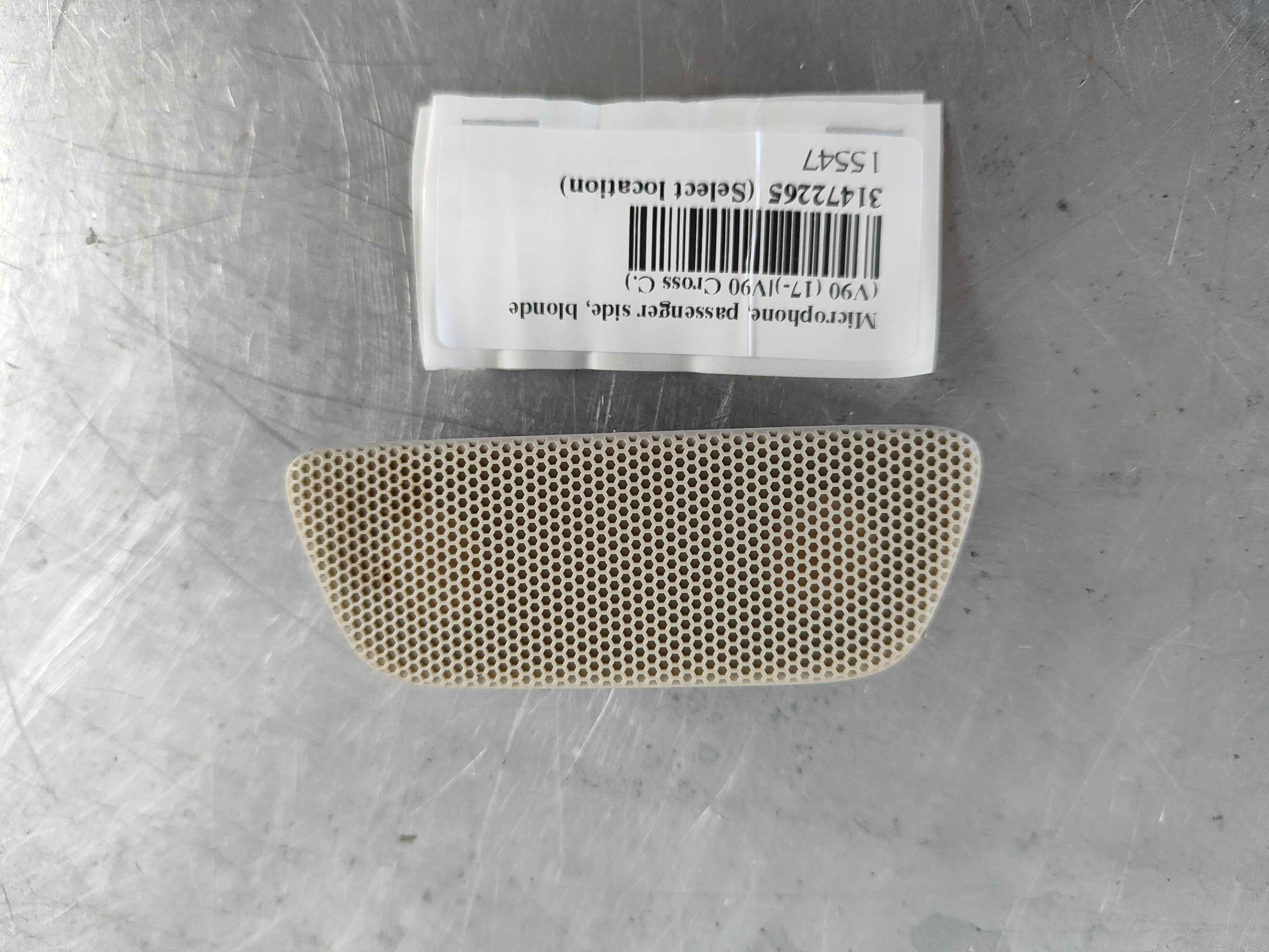 Microphone, passenger side, blonde (V90 (17-)|V90 Cross C.)