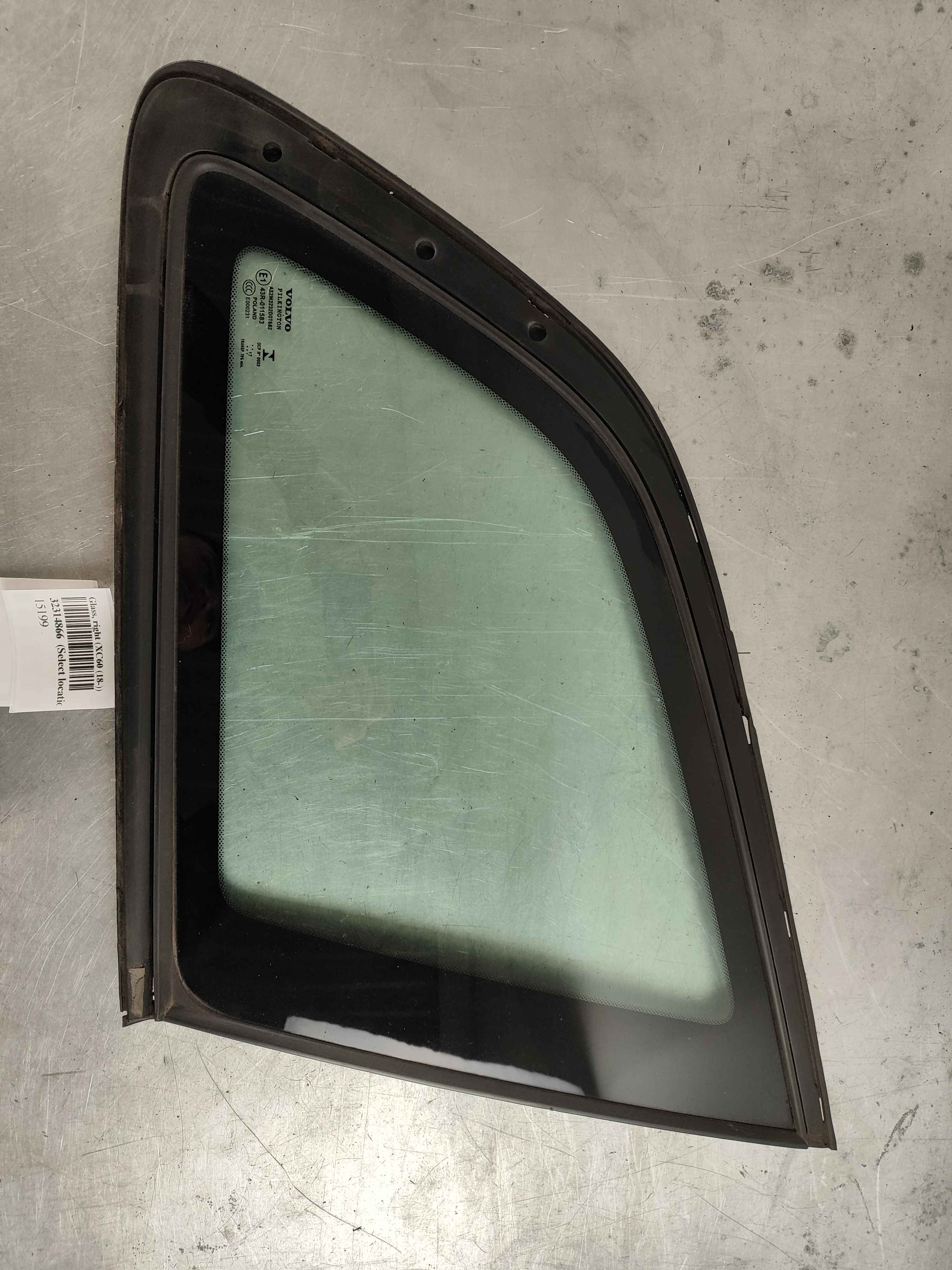 Glass, right (XC60 (18-))