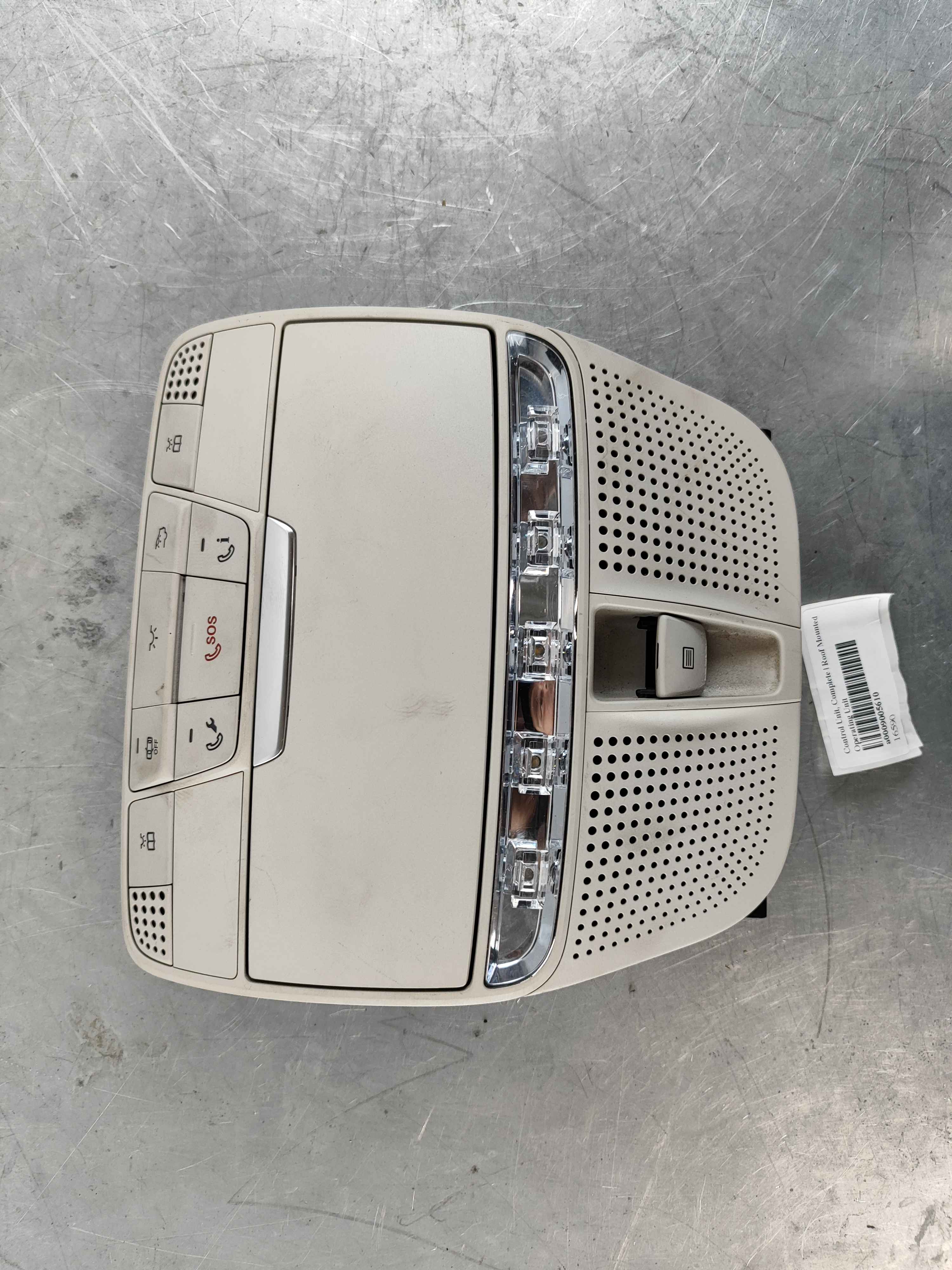 Control Unit, Complete | Roof Mounted Operating Unit