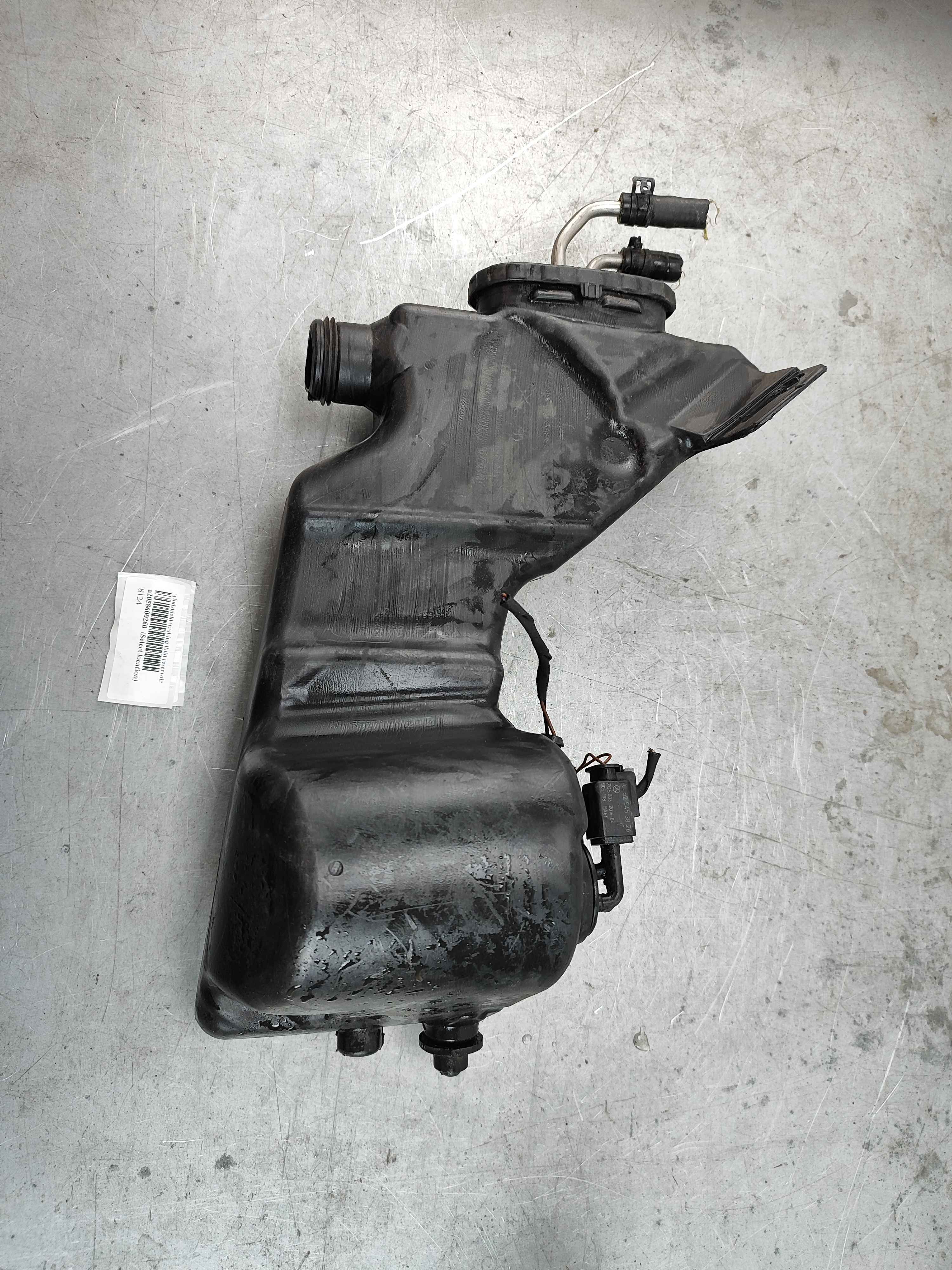 windshield washing fluid reservoir