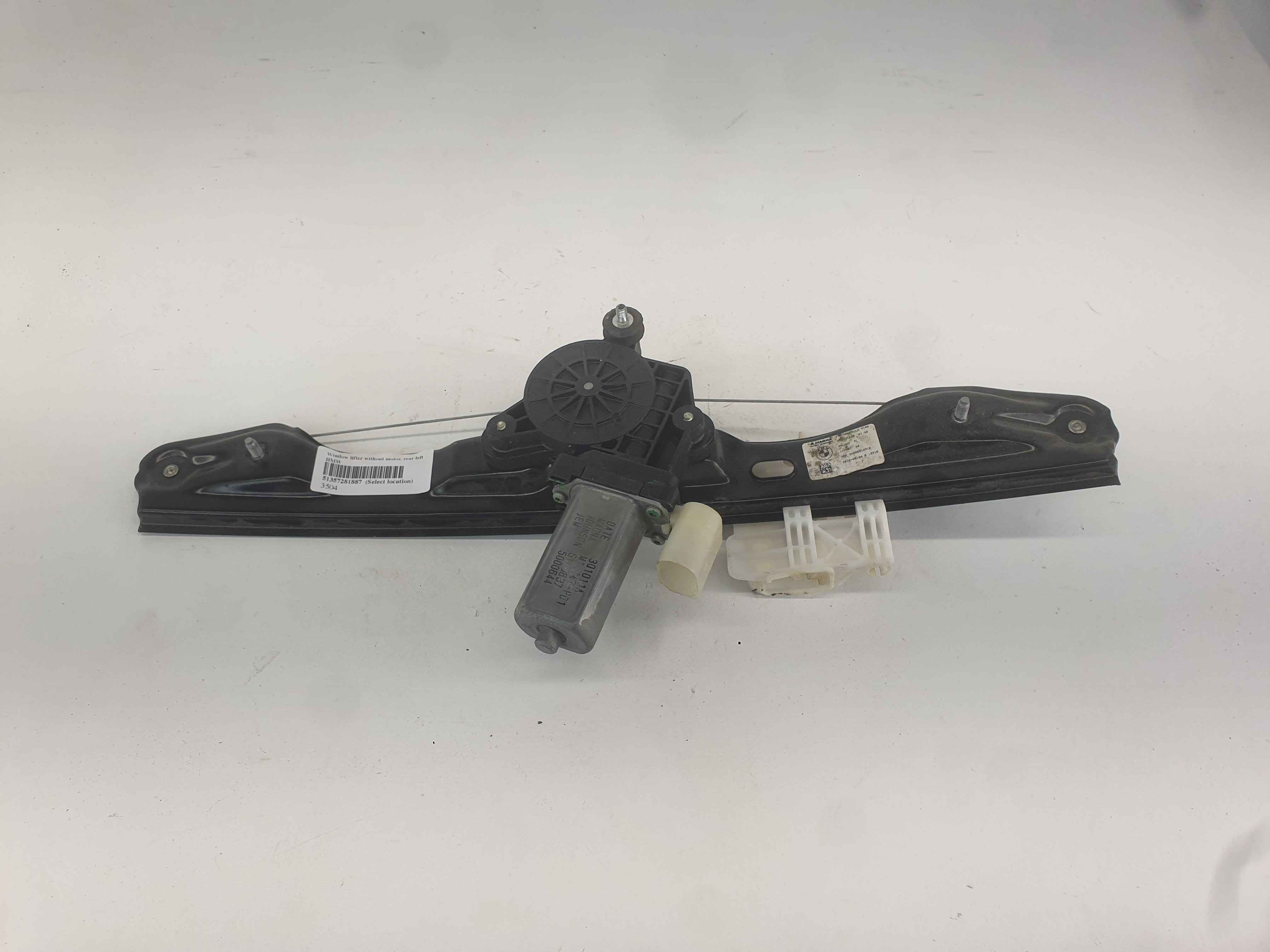 Window lifter without motor, rear left BMW