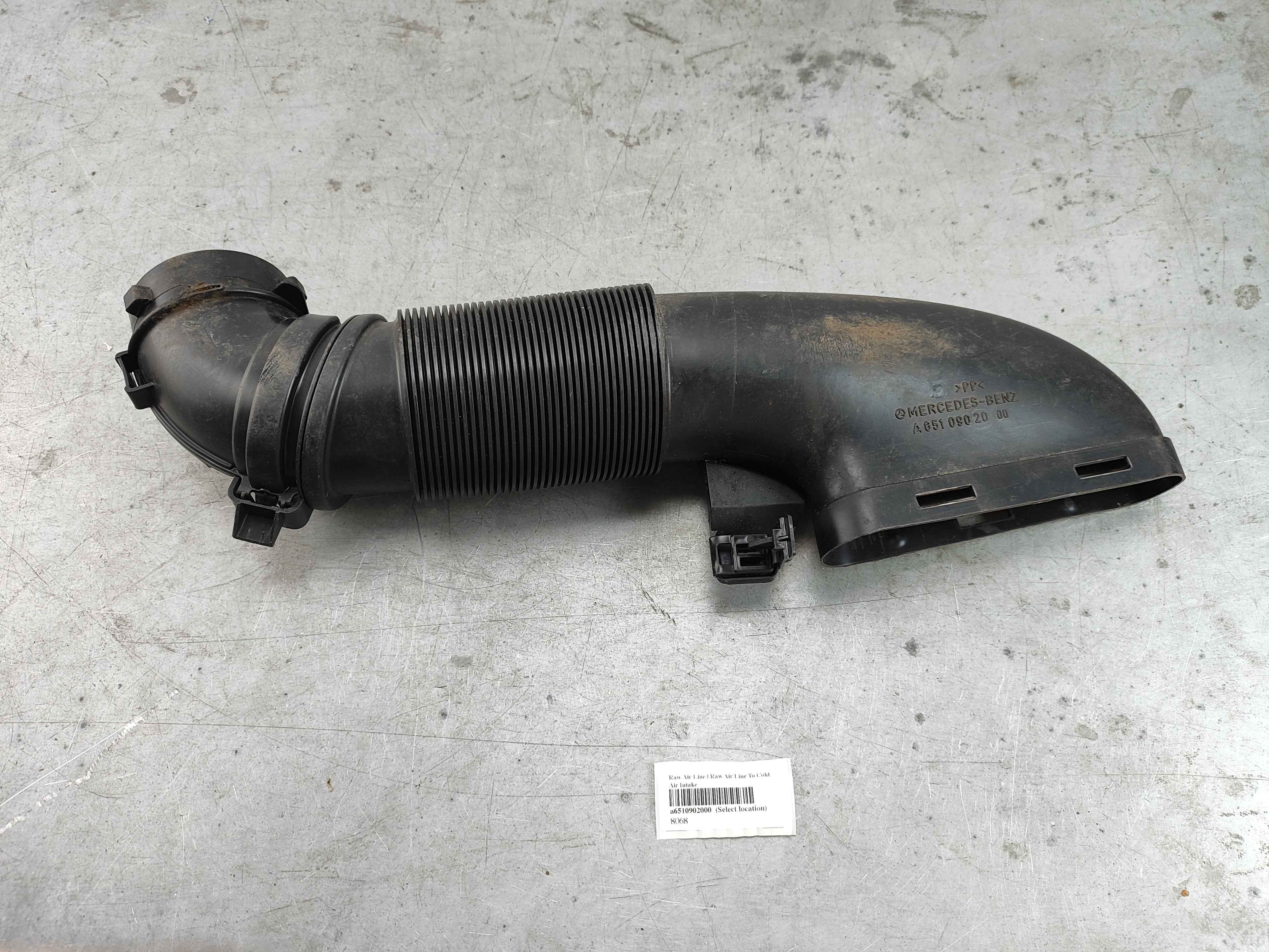 Raw Air Line | Raw Air Line To Cold Air Intake