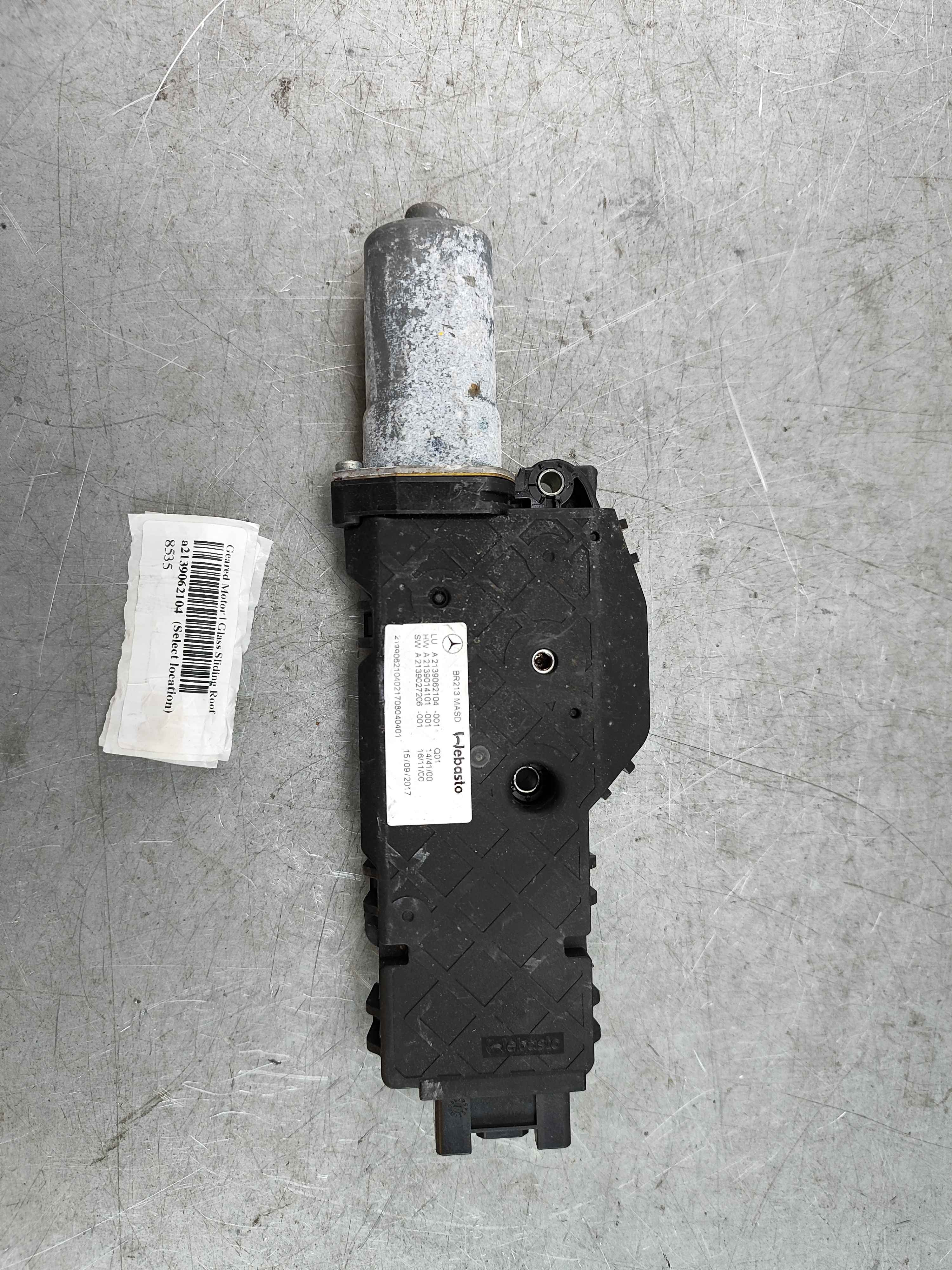 Geared Motor | Glass Sliding Roof