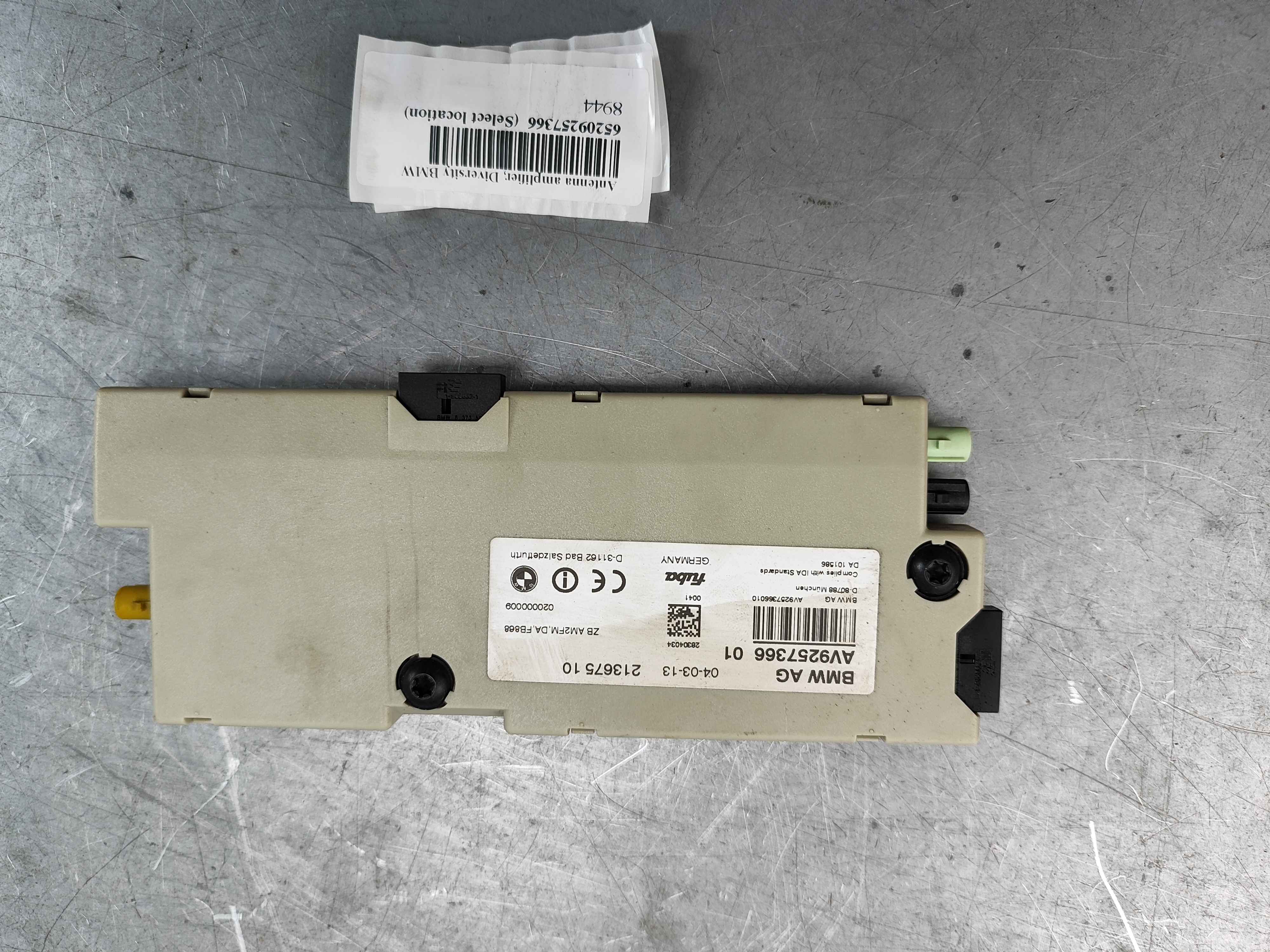 Antenna amplifier, Diversity BMW