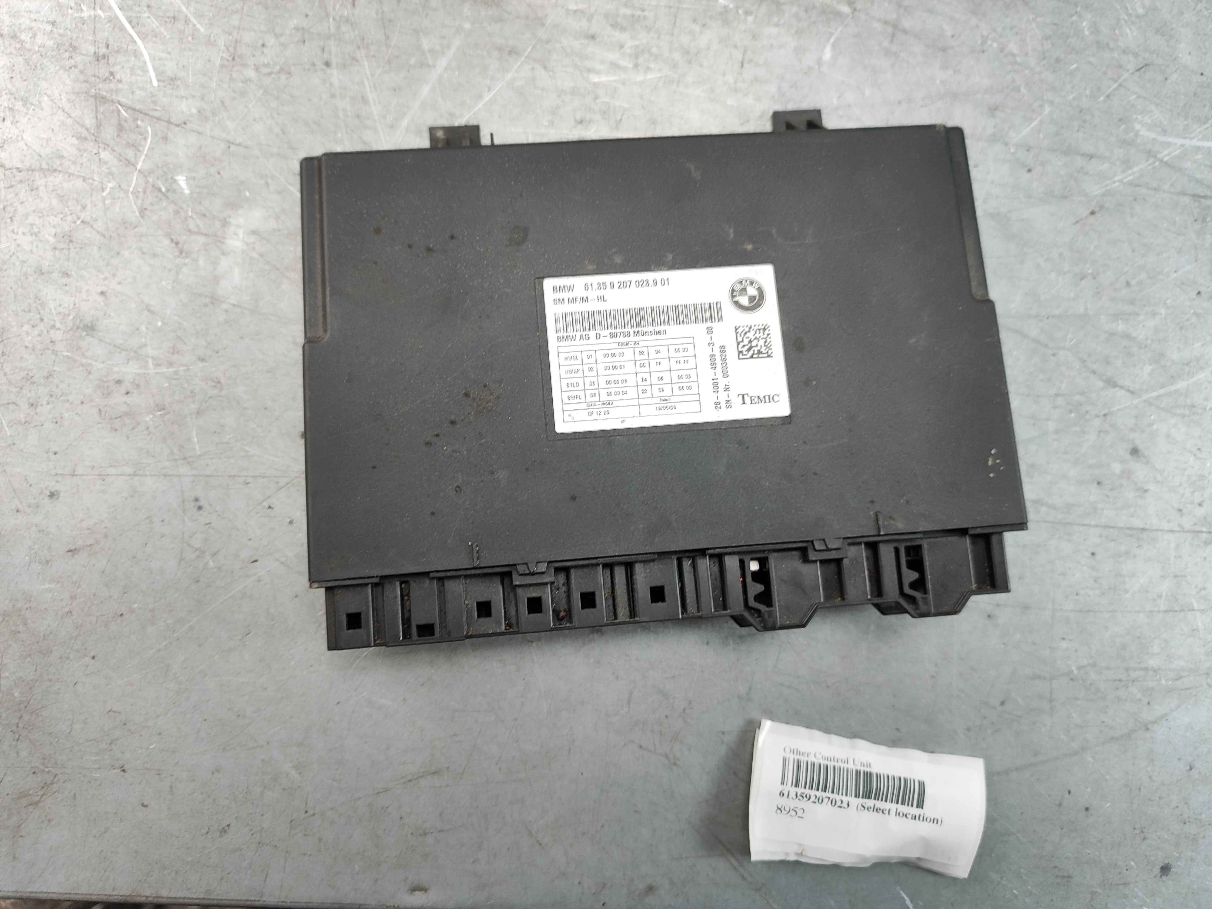 Other Control Unit