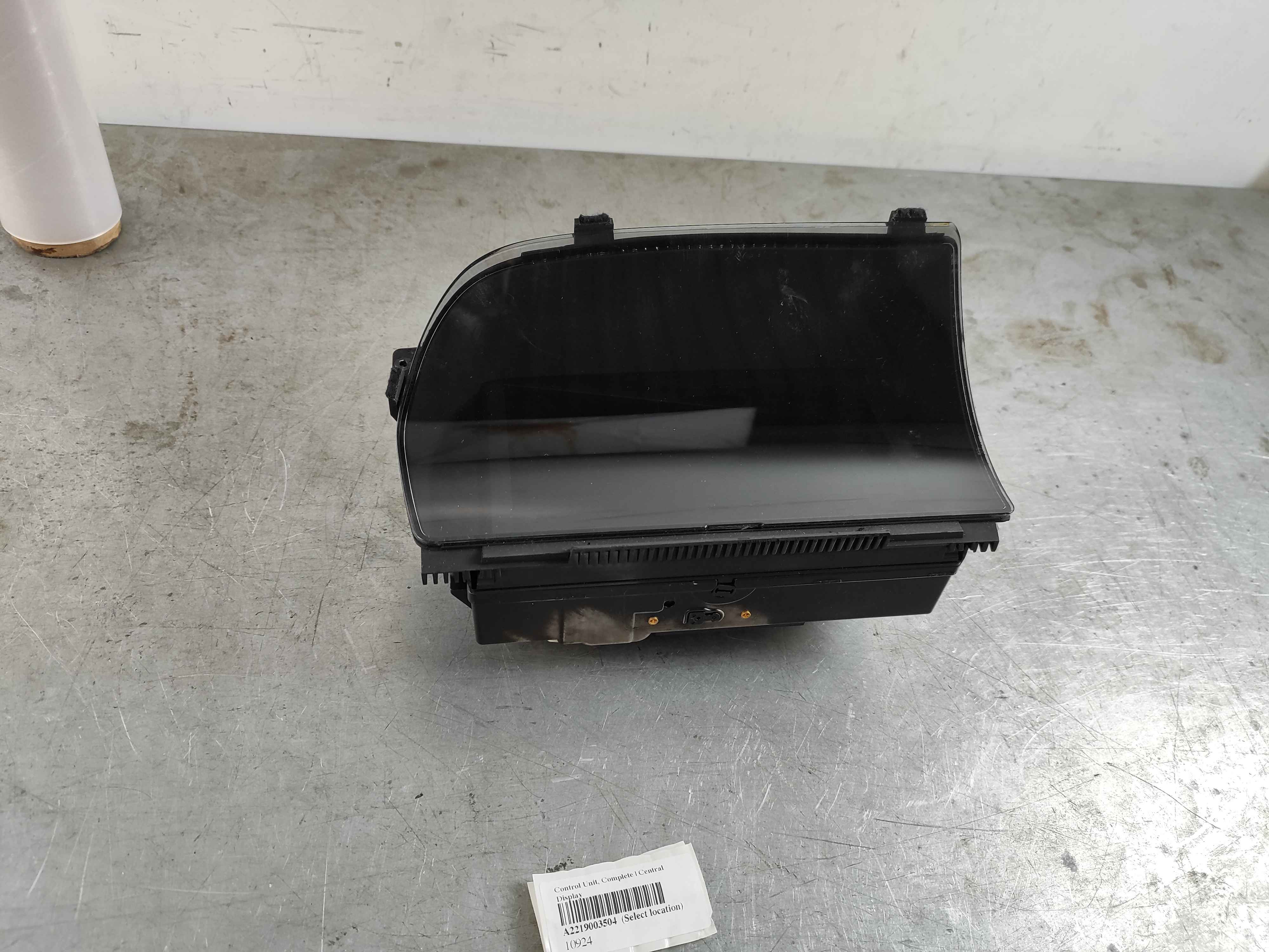 Control Unit, Complete | Central Display