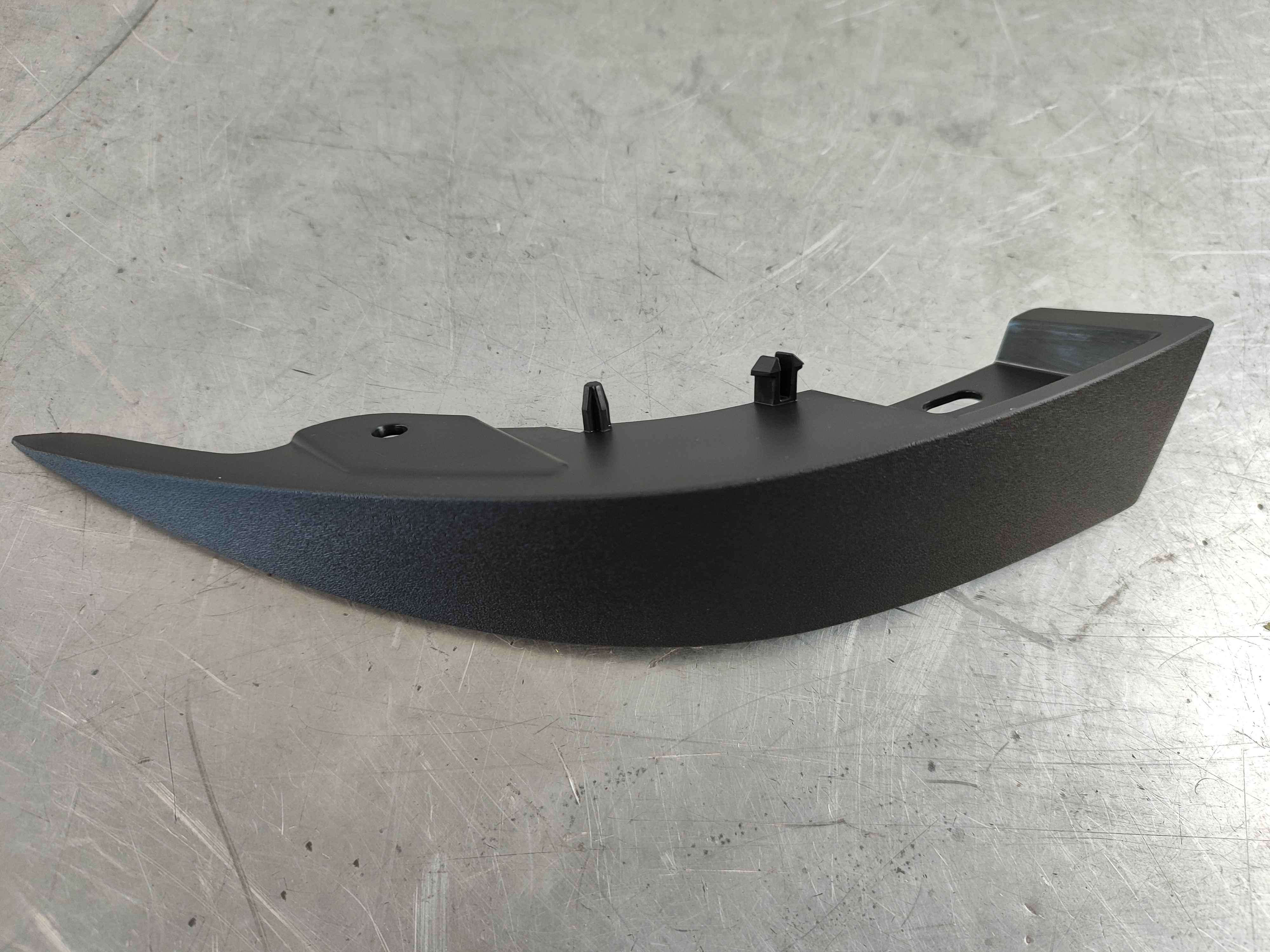 Wheel spoiler satin black