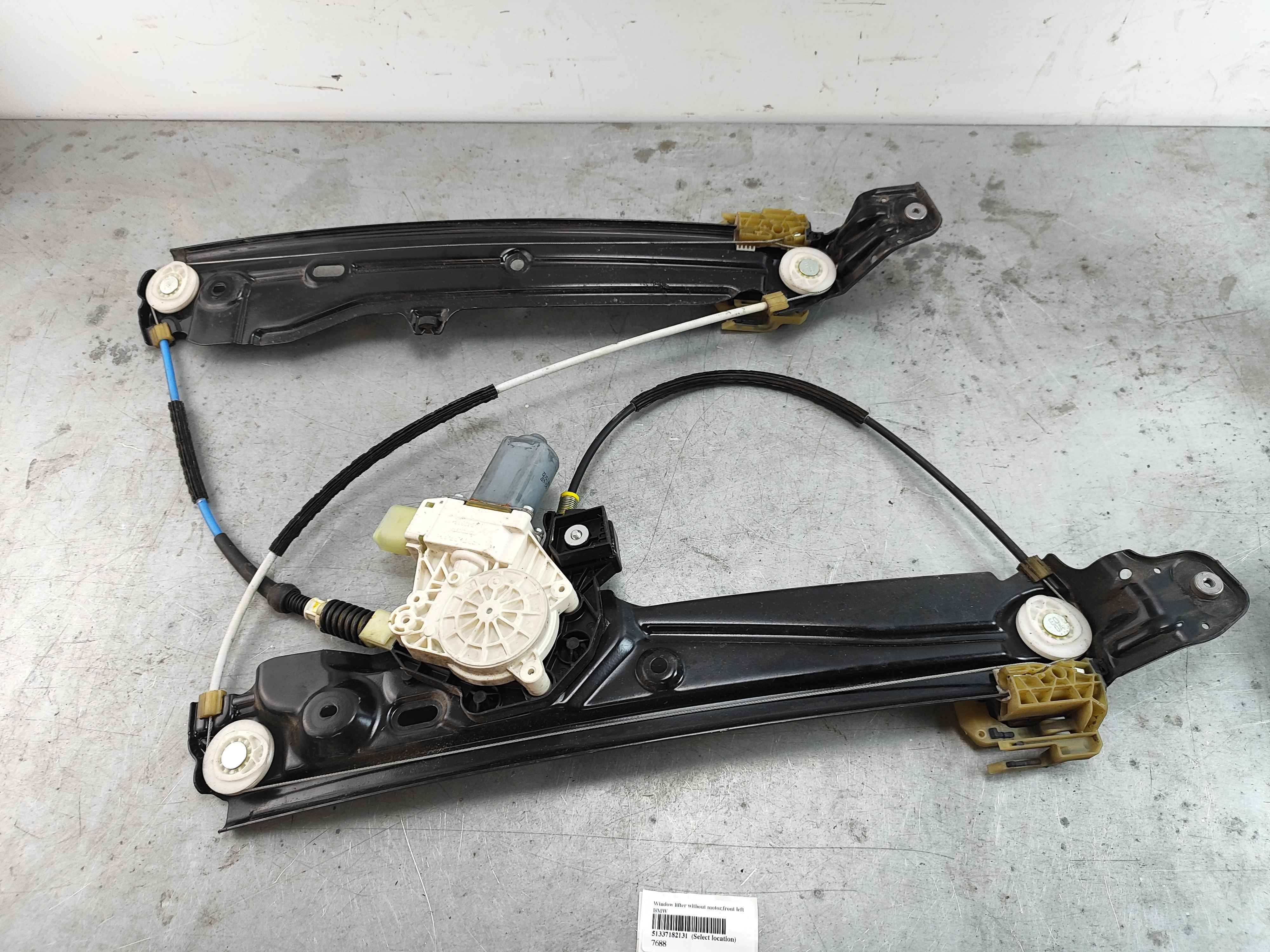Window lifter without motor,front left BMW