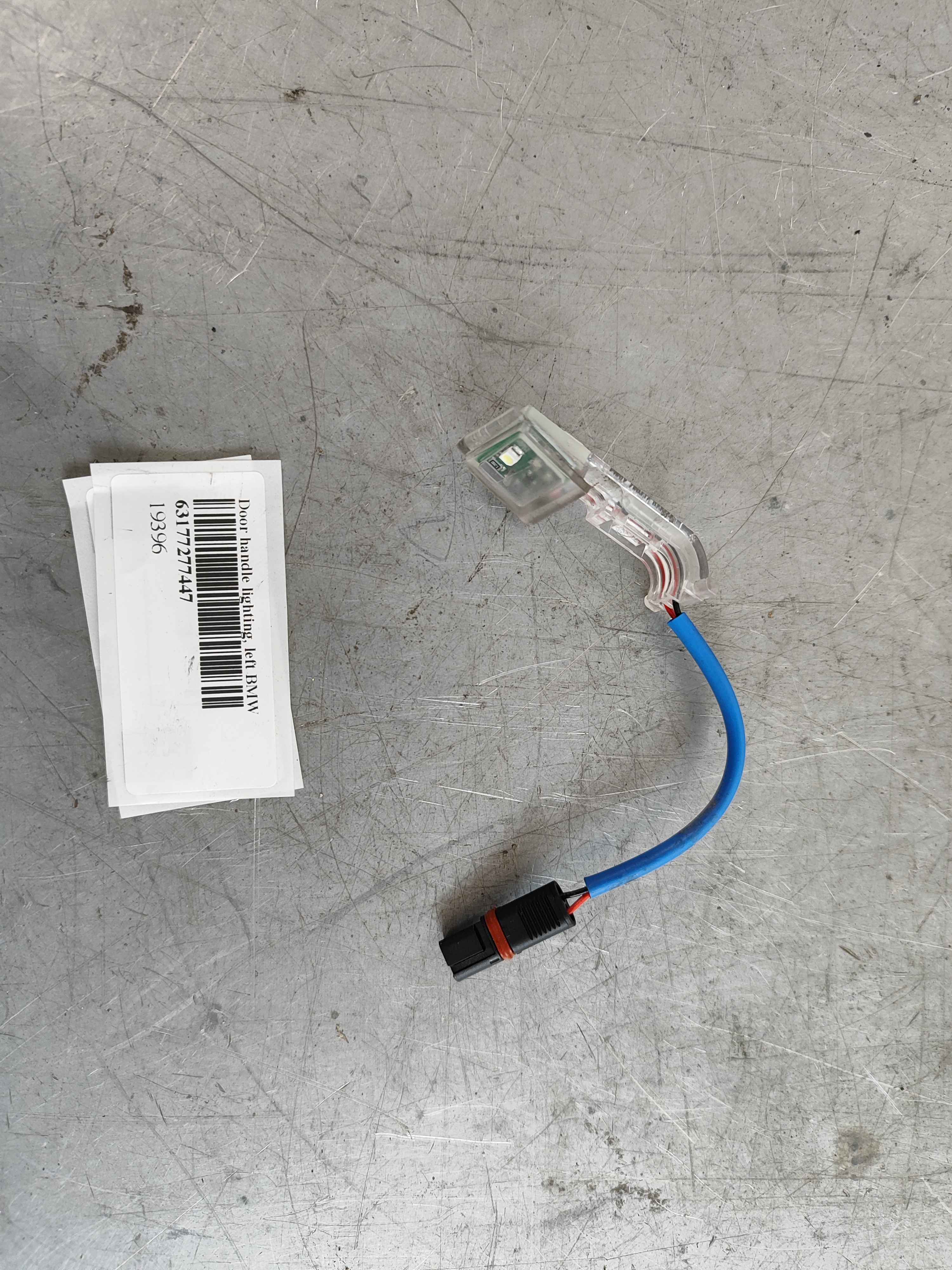 Door handle lighting, left BMW