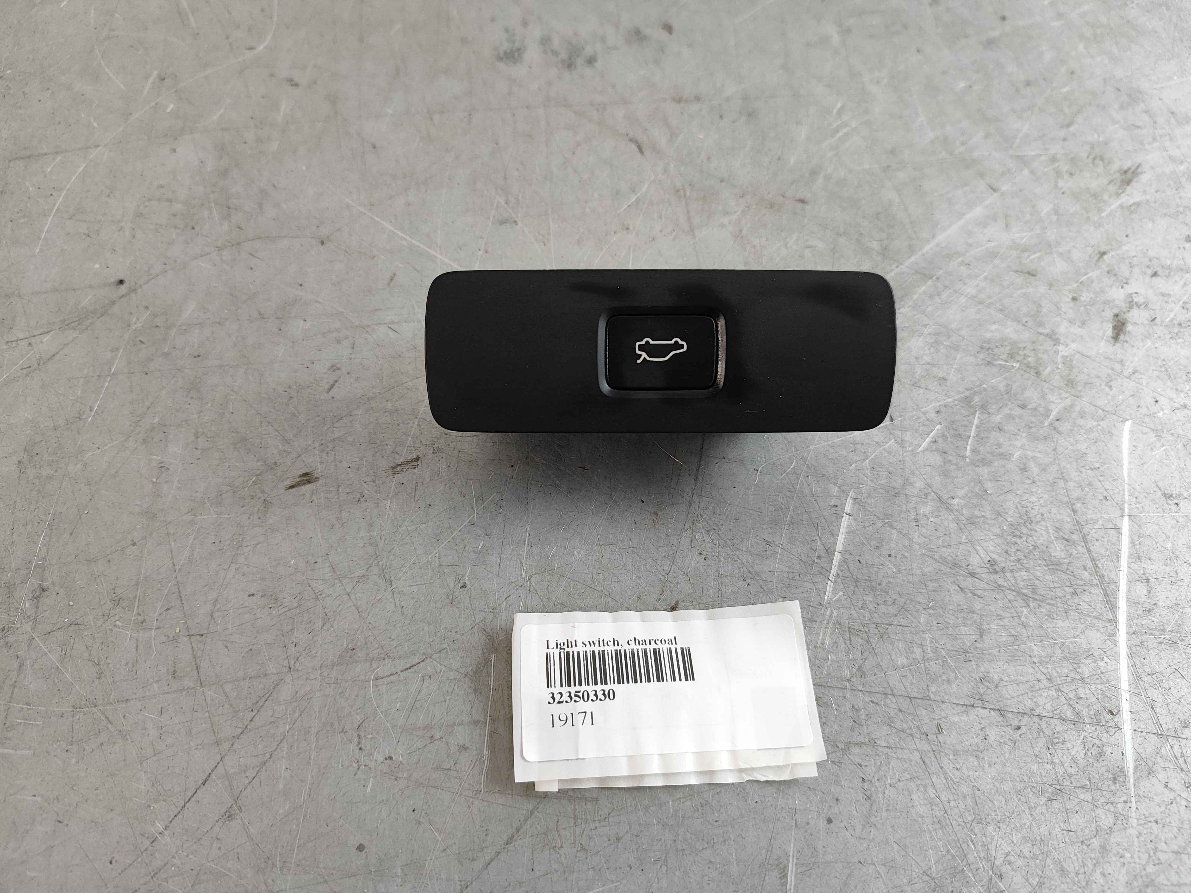 Light switch, charcoal