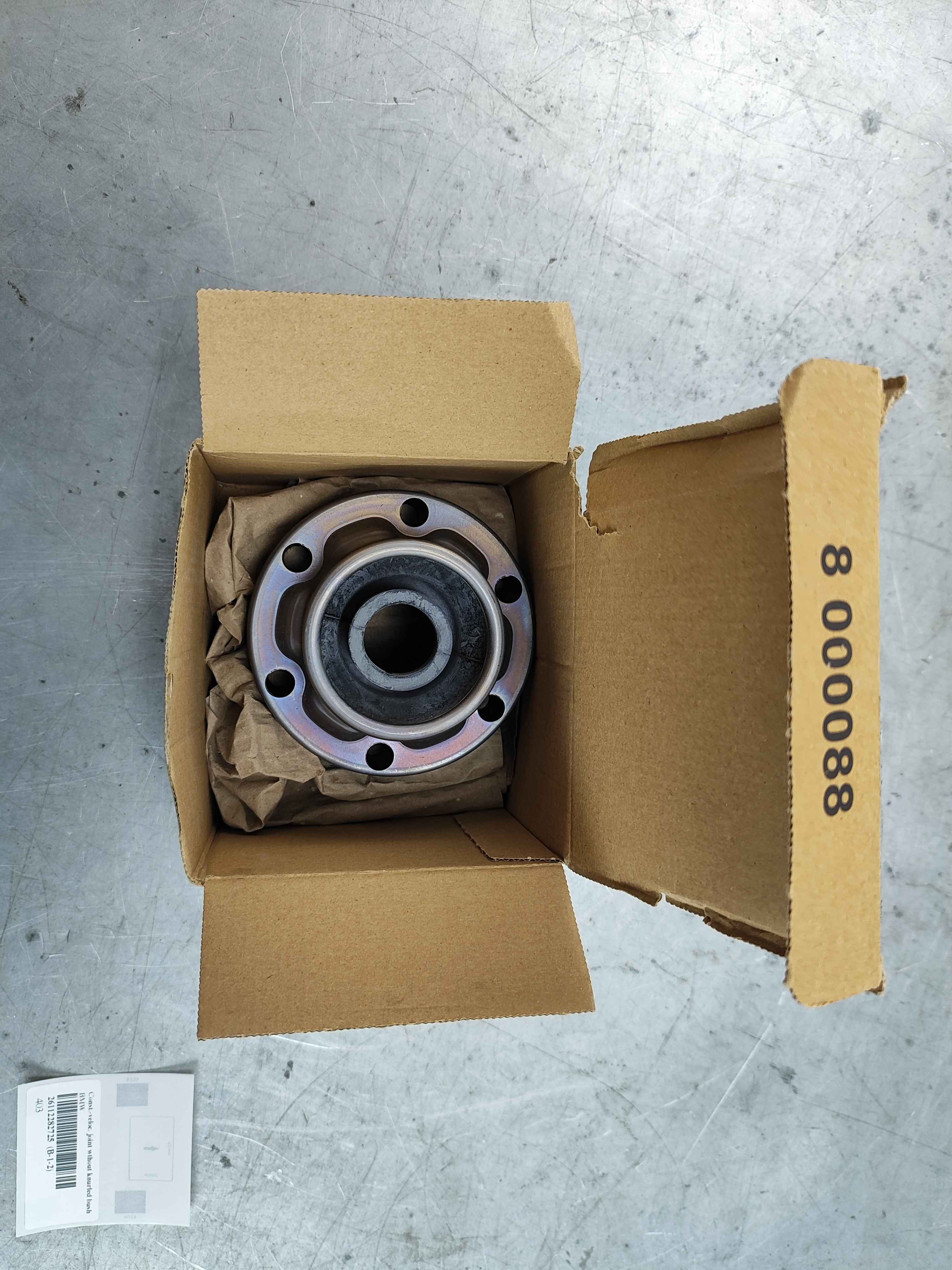 Const.-veloc. joint wthout knurled bush BMW