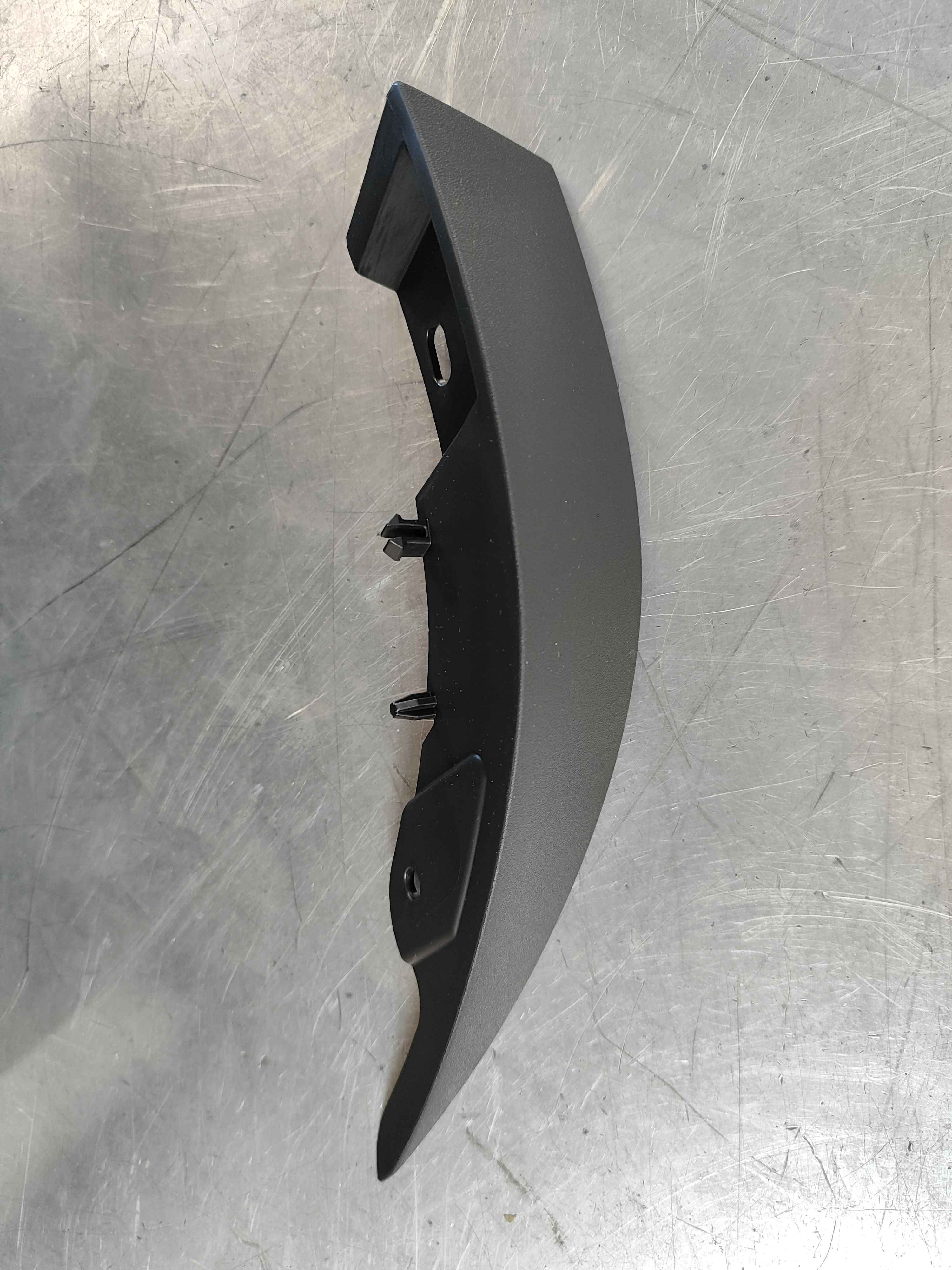 Wheel spoiler satin black