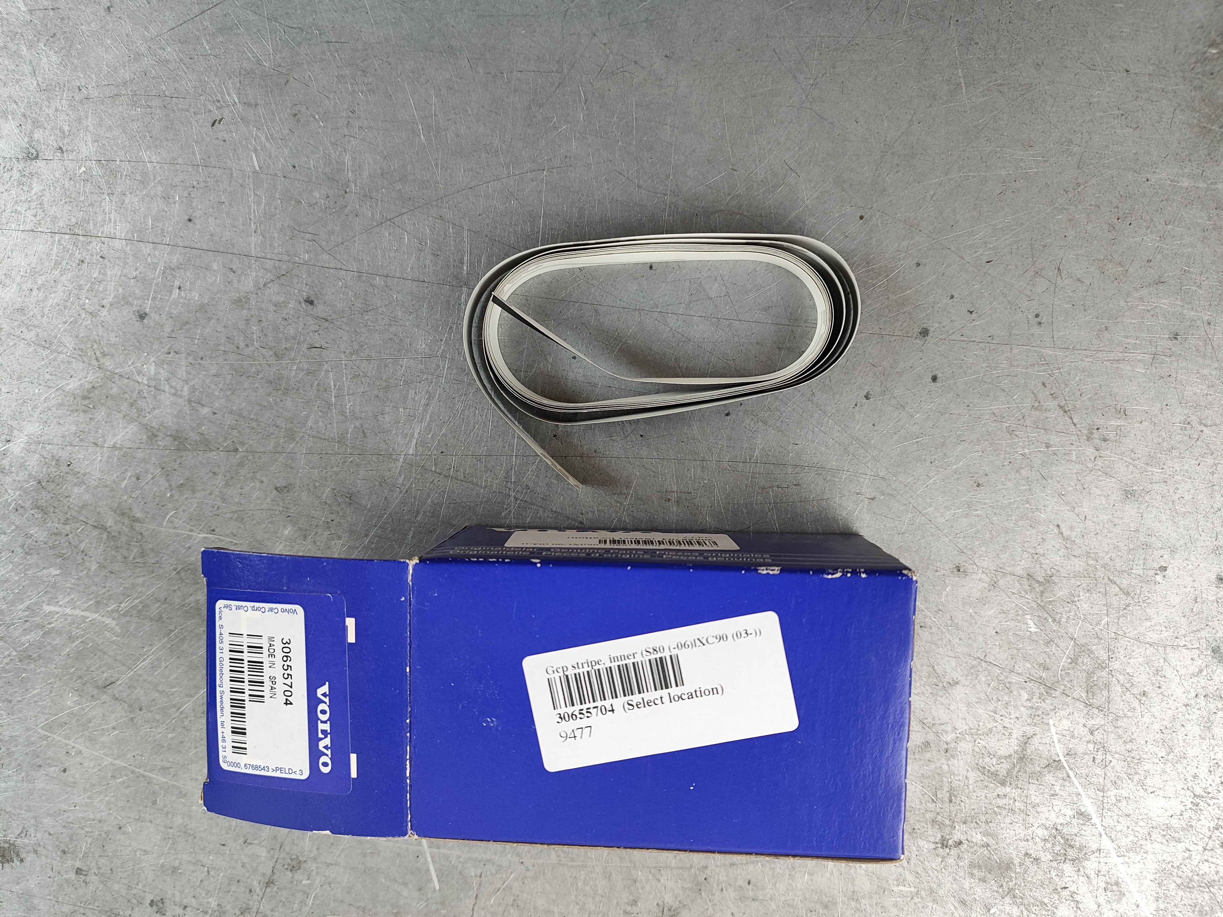 Gcp stripe, inner (S80 (-06)|XC90 (03-))
