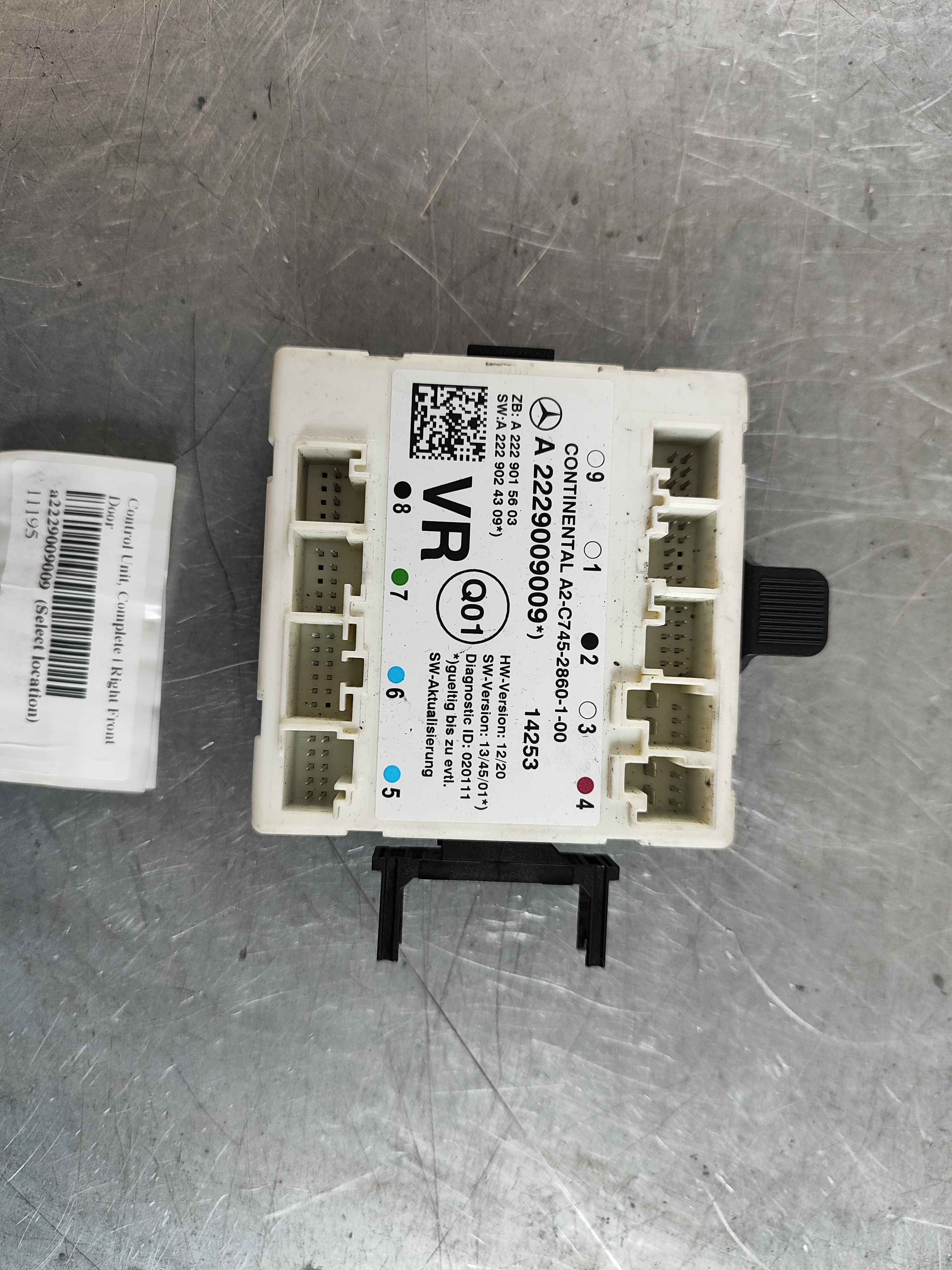 Control Unit, Complete | Right Front Door