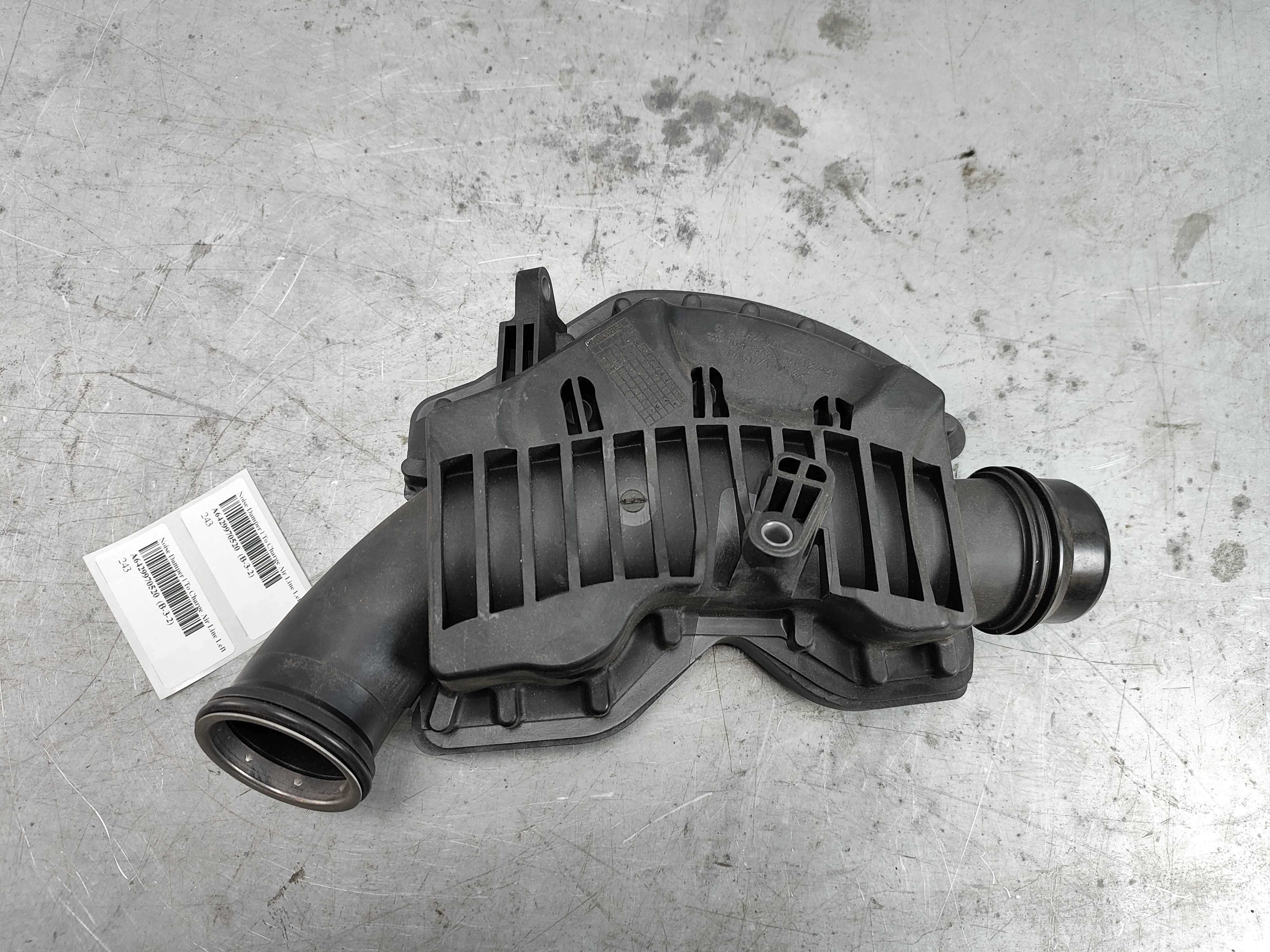 Noise Damper | To Charge Air Line Left