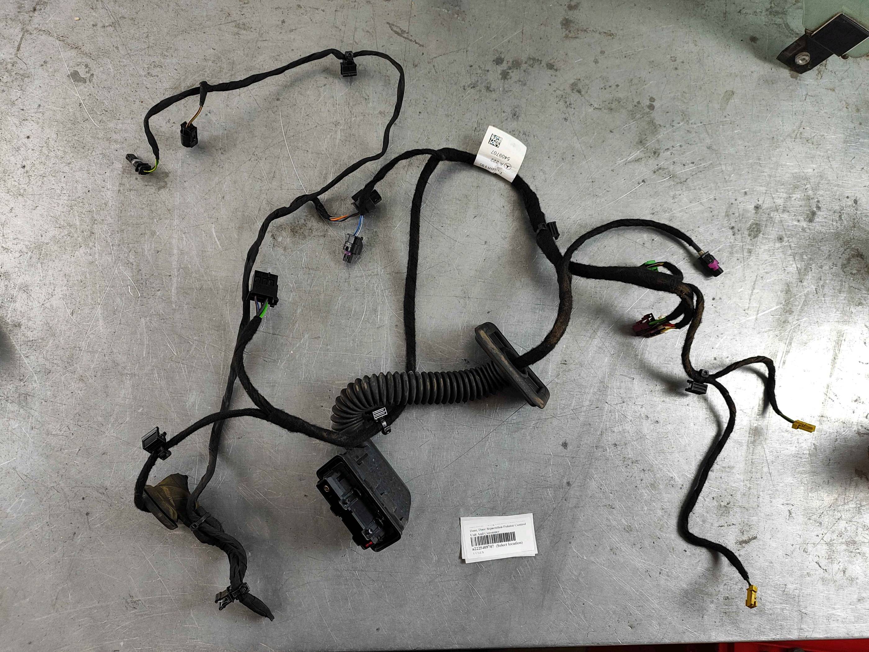 Electrical Wiring Harness | Left Front Door, Door Separation Pointat Control Unit And Consumer