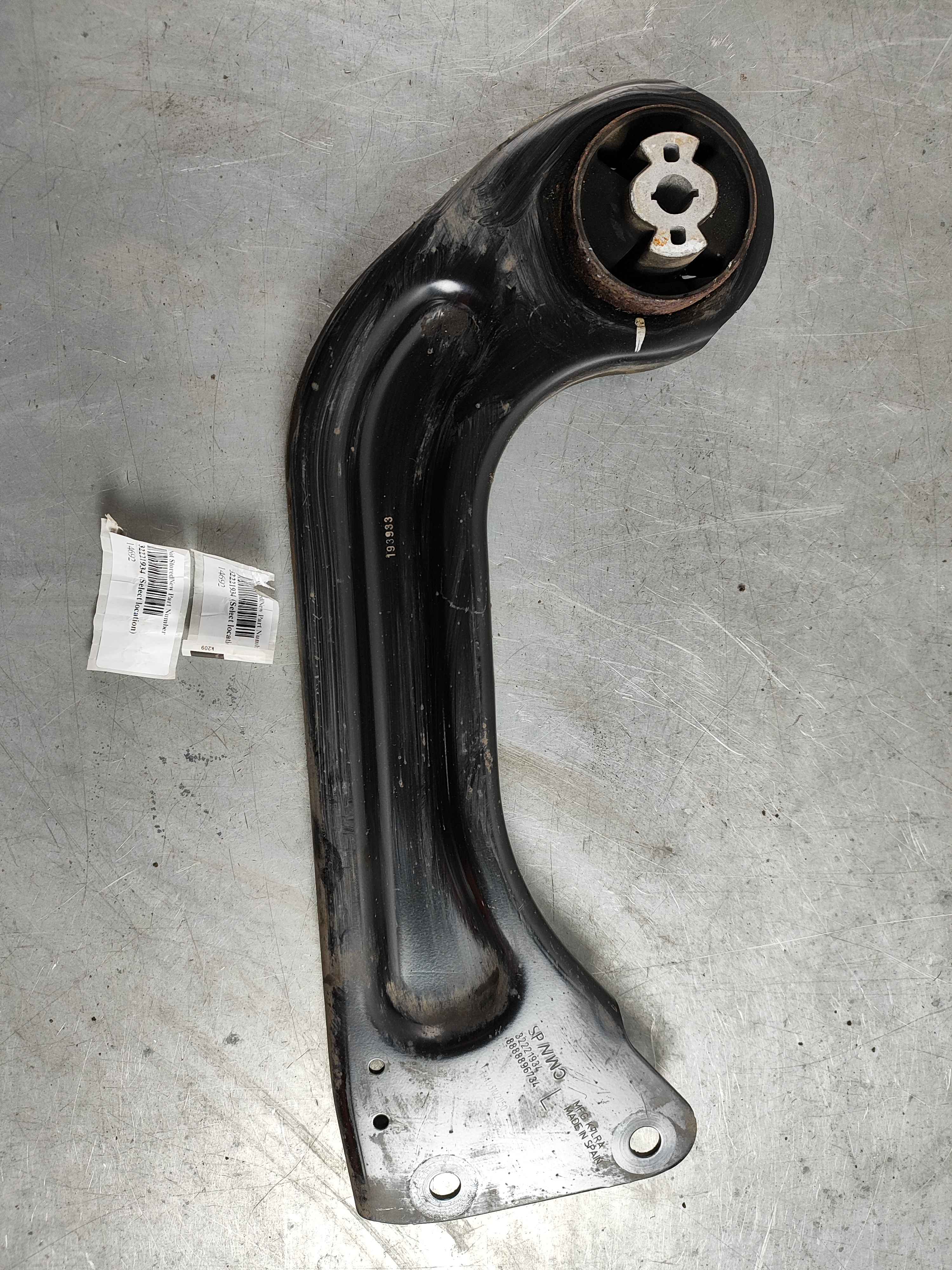 Not Stored|New Part Number