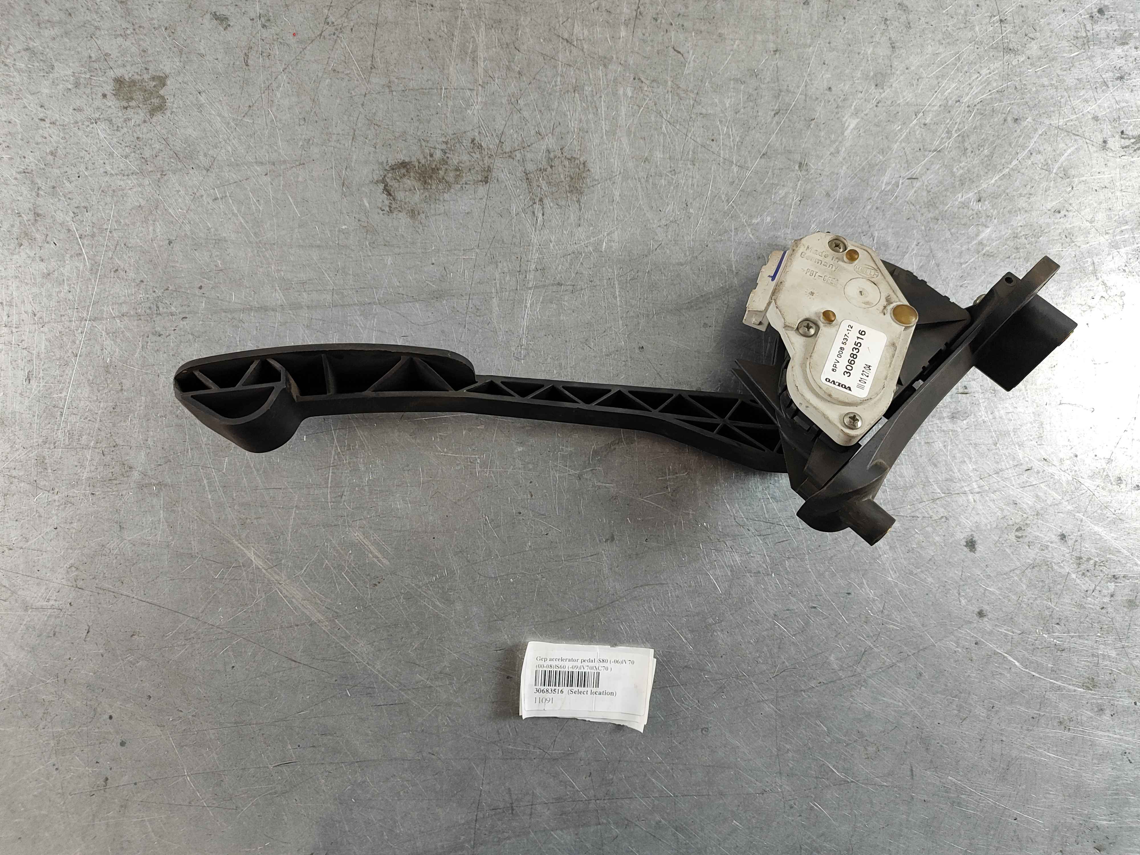 Gcp accelerator pedal (S80 (-06)|V70 (00-08)|S60 (-09)|V70|XC70 )