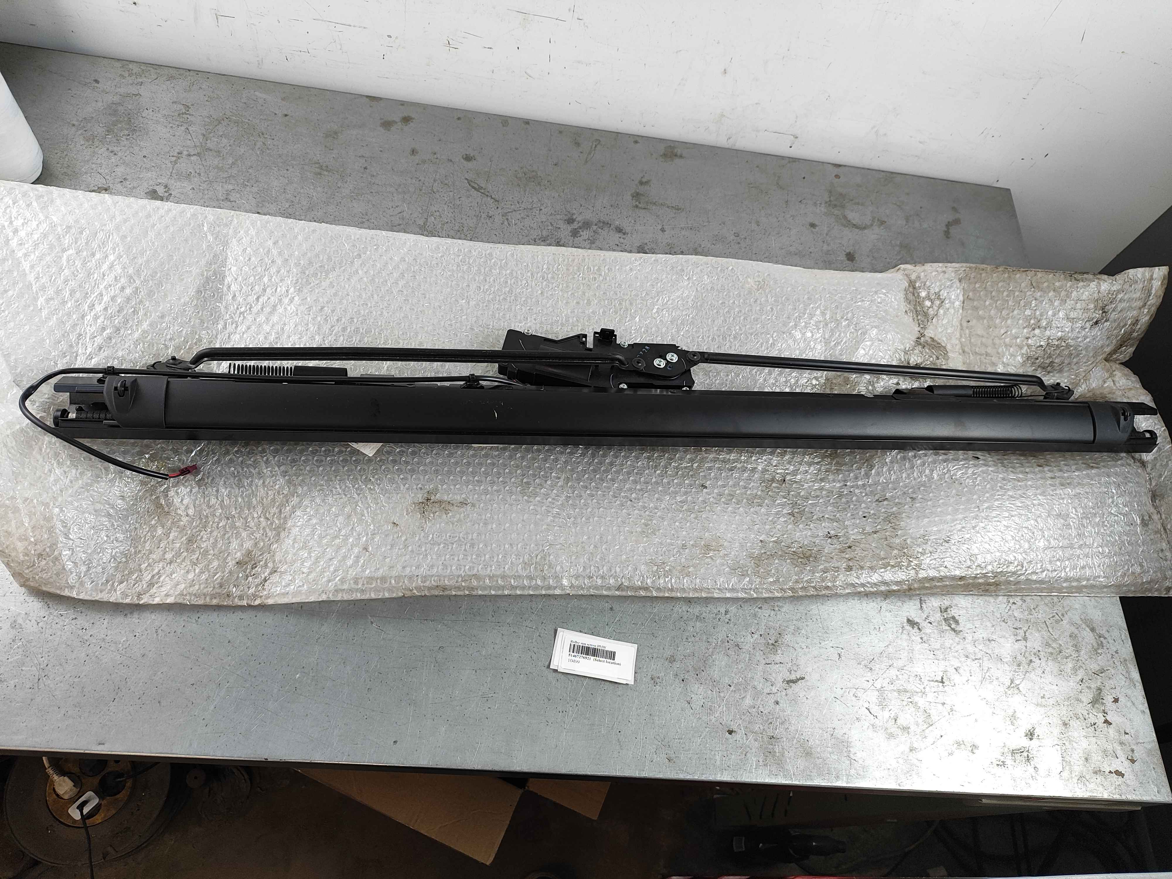 Roller sun screen BMW