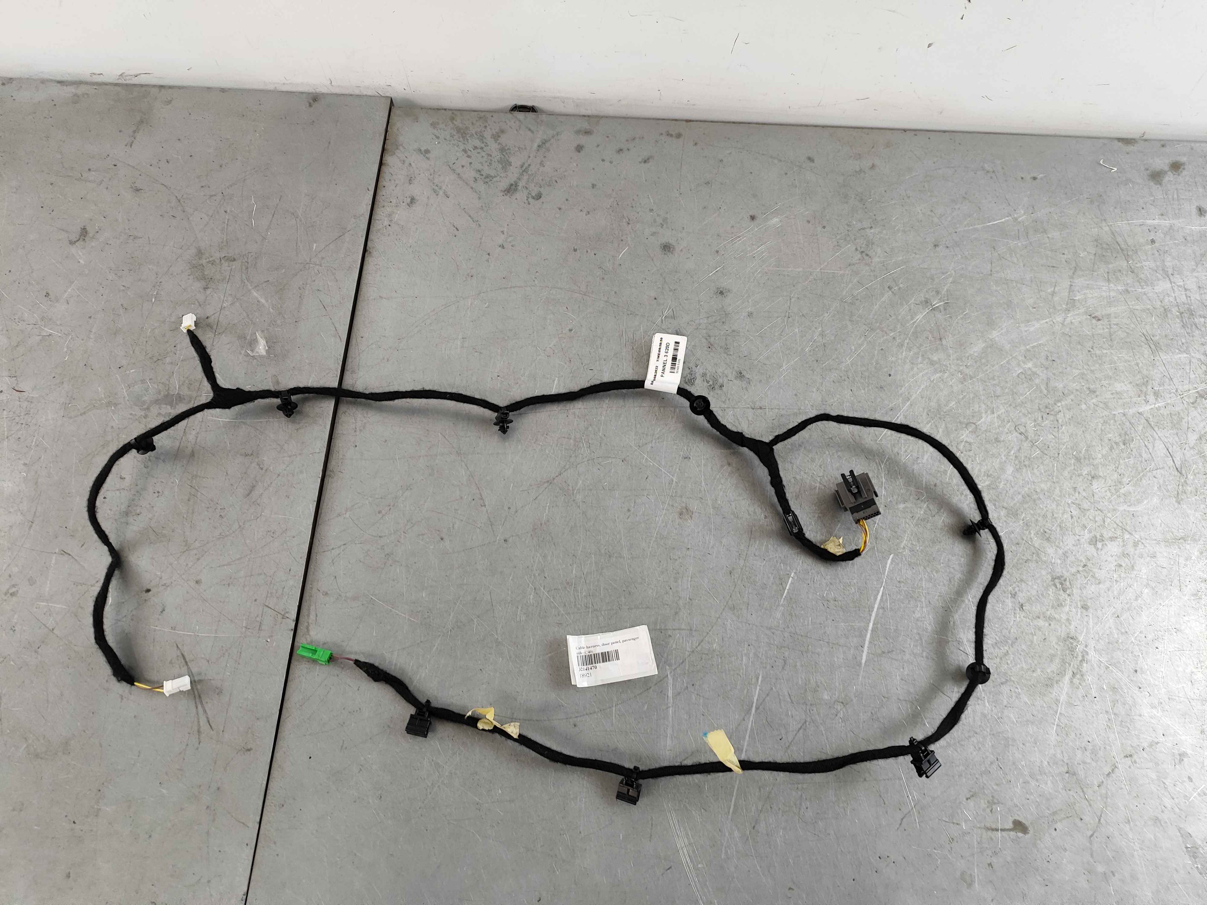 Cable harness, door panel, passenger side (C40)