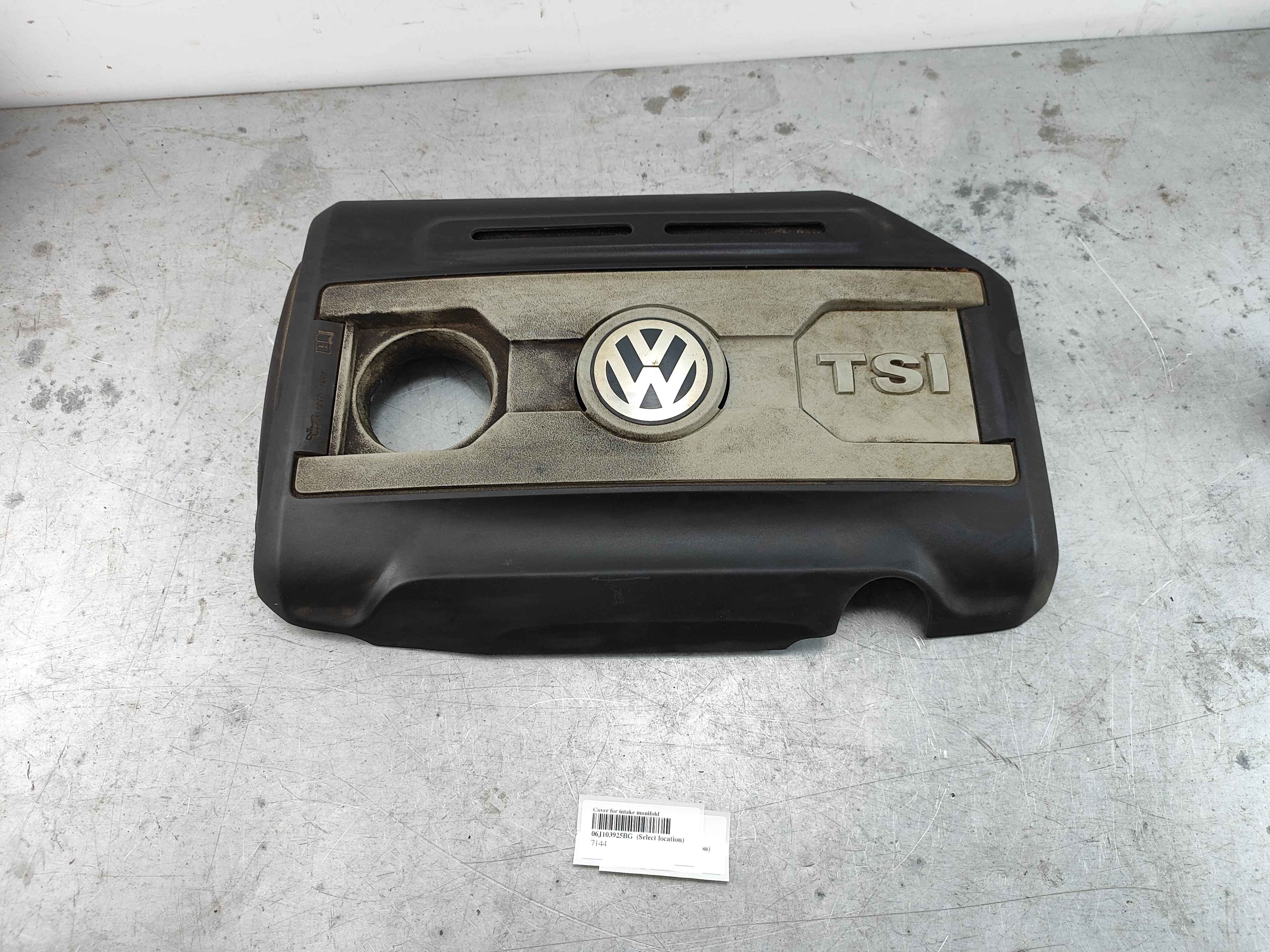 Cover for intake manifold