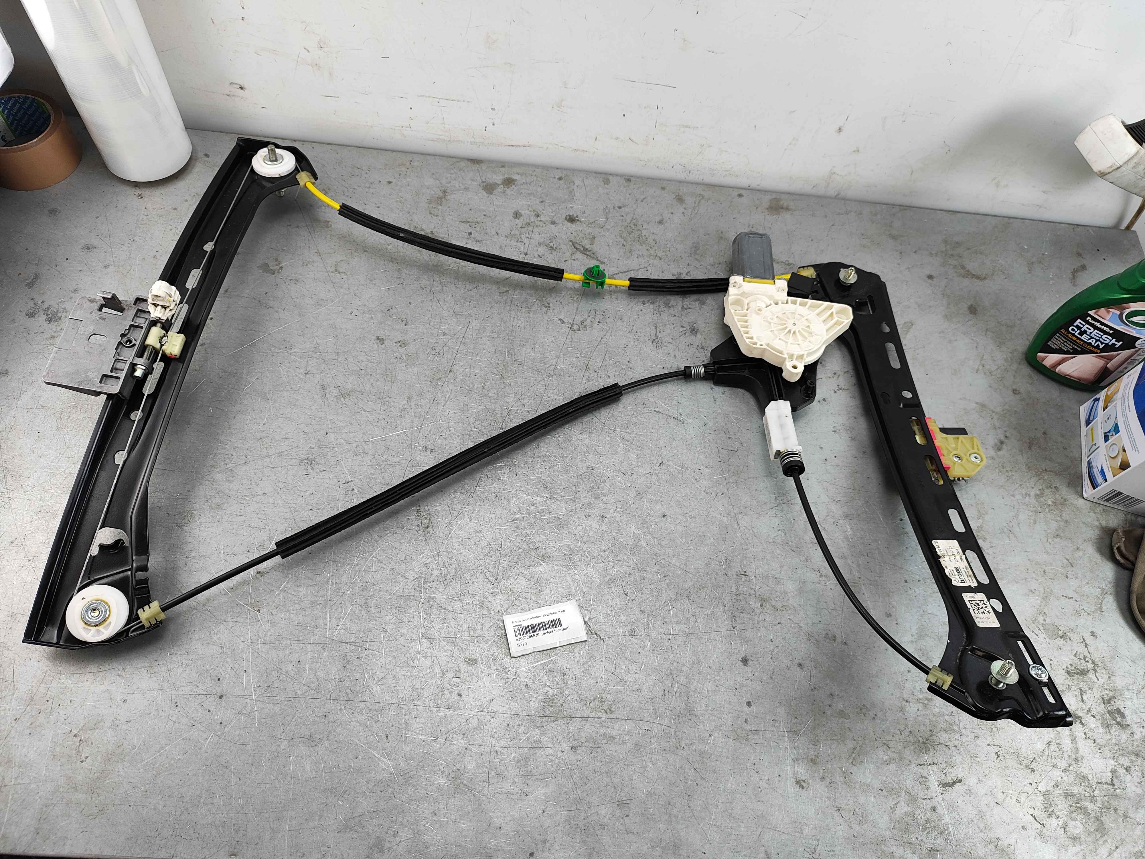 Front door window Regulator with motor