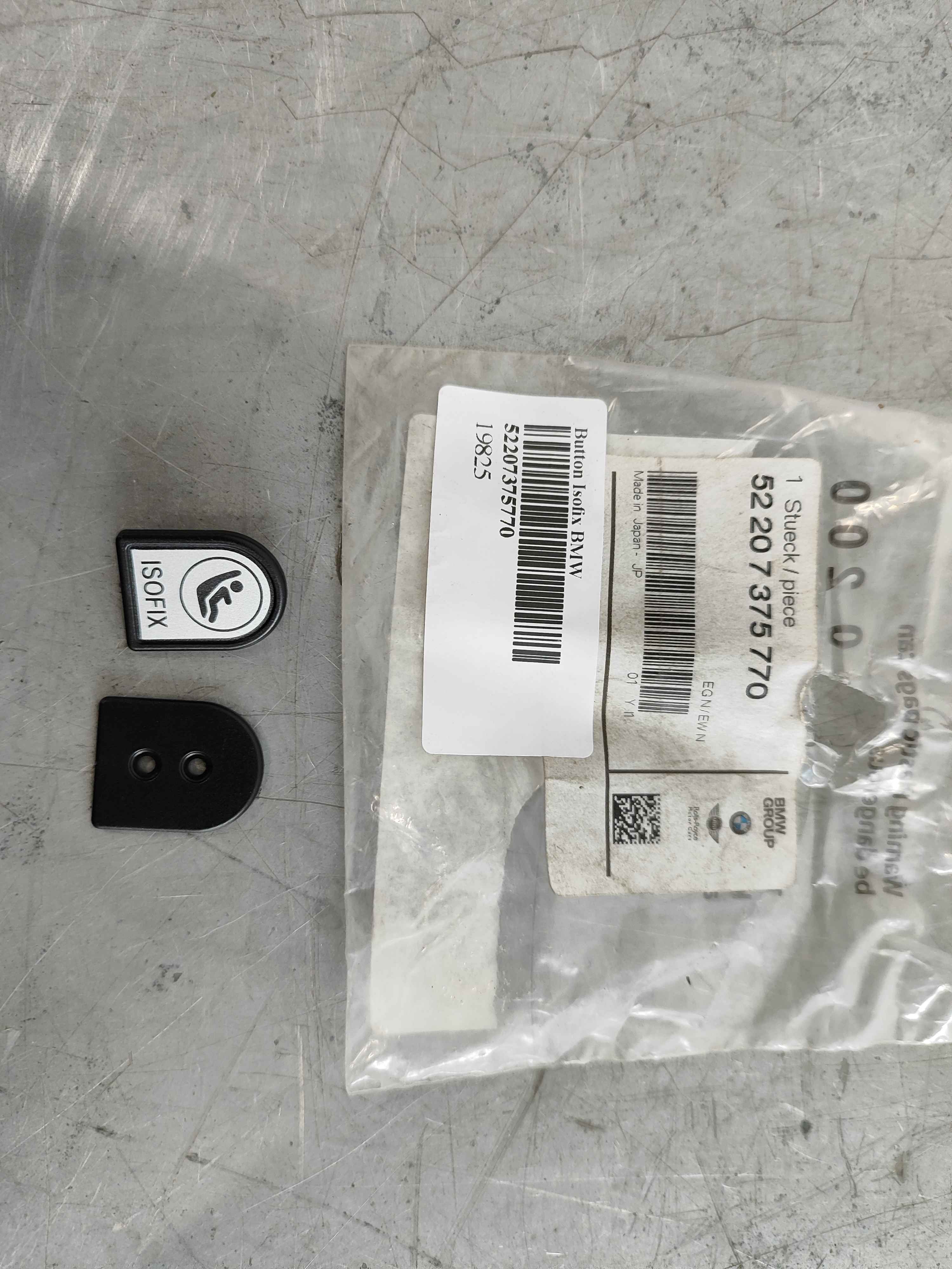 Button Isofix BMW