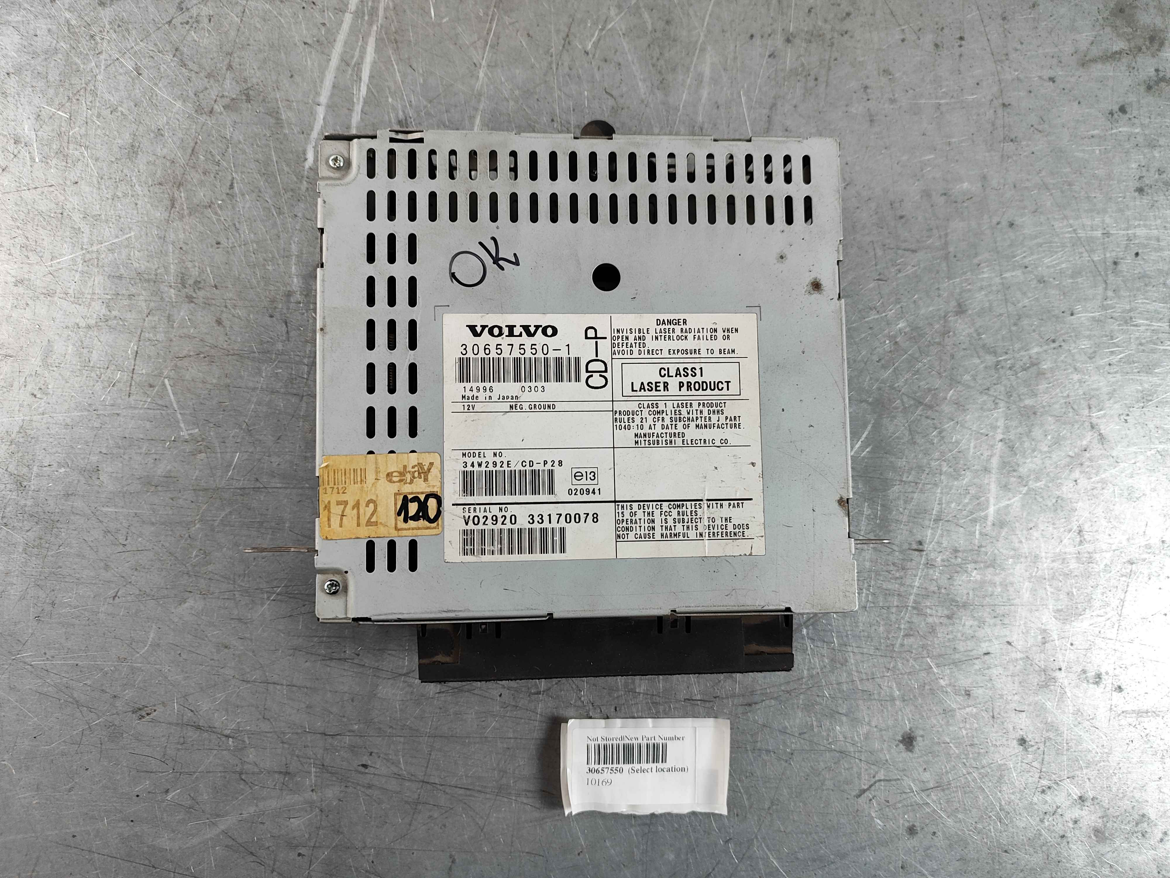 Not Stored|New Part Number
