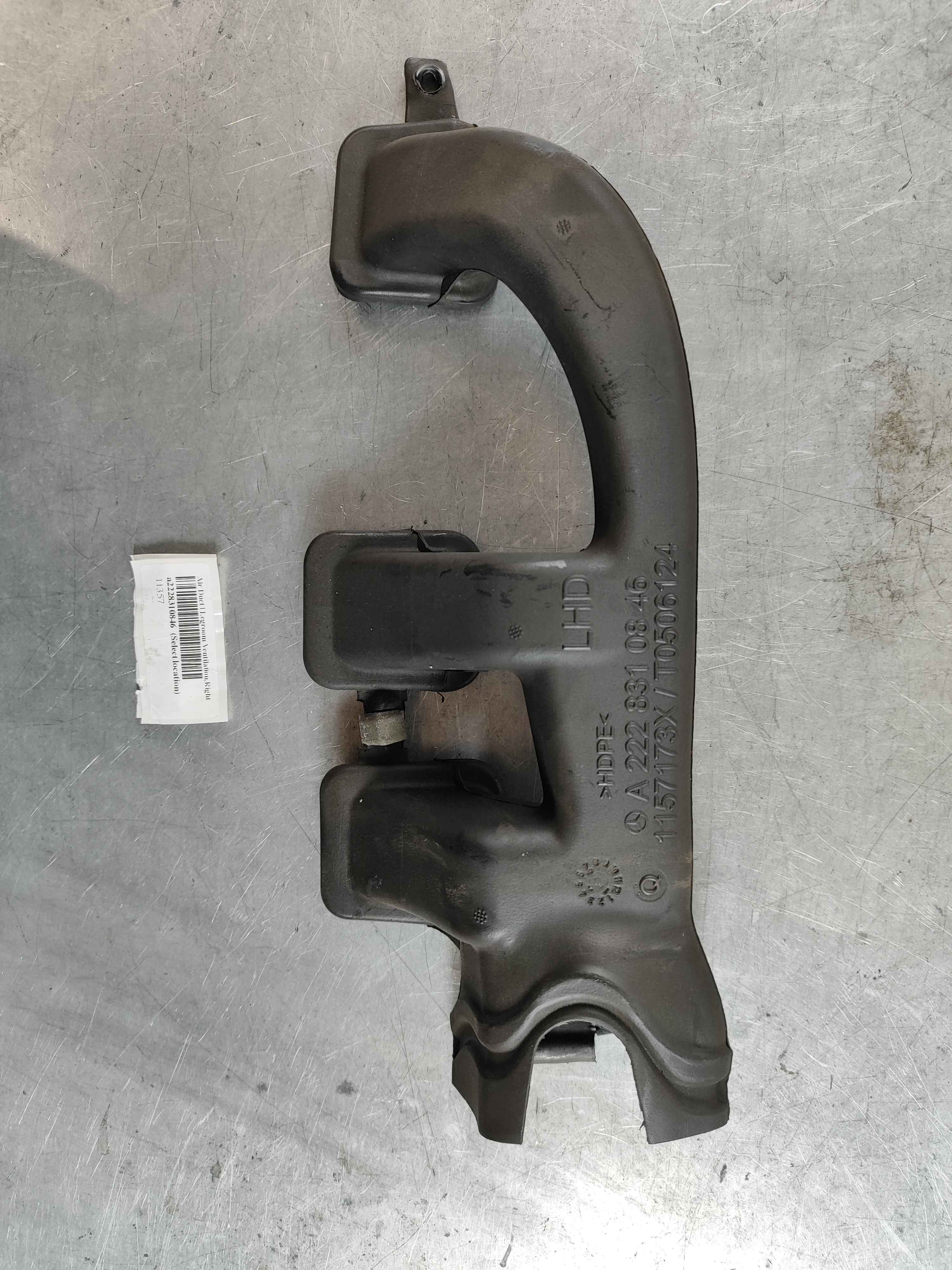 Air Duct | Legroom Ventilation,Right